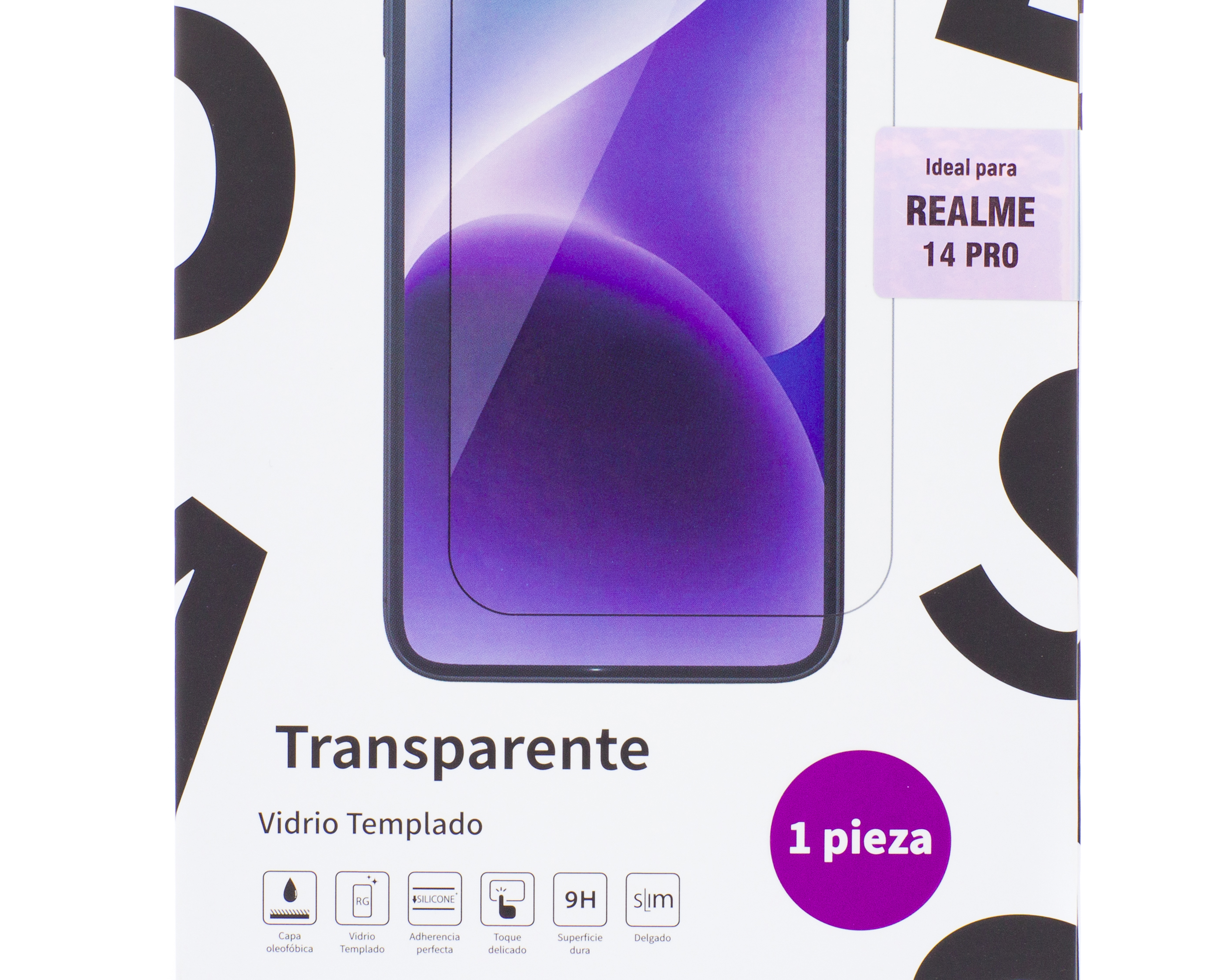 Foto 4 pulgar | Foto 3 | Protector de Pantalla Blob para Realme 14 Pro