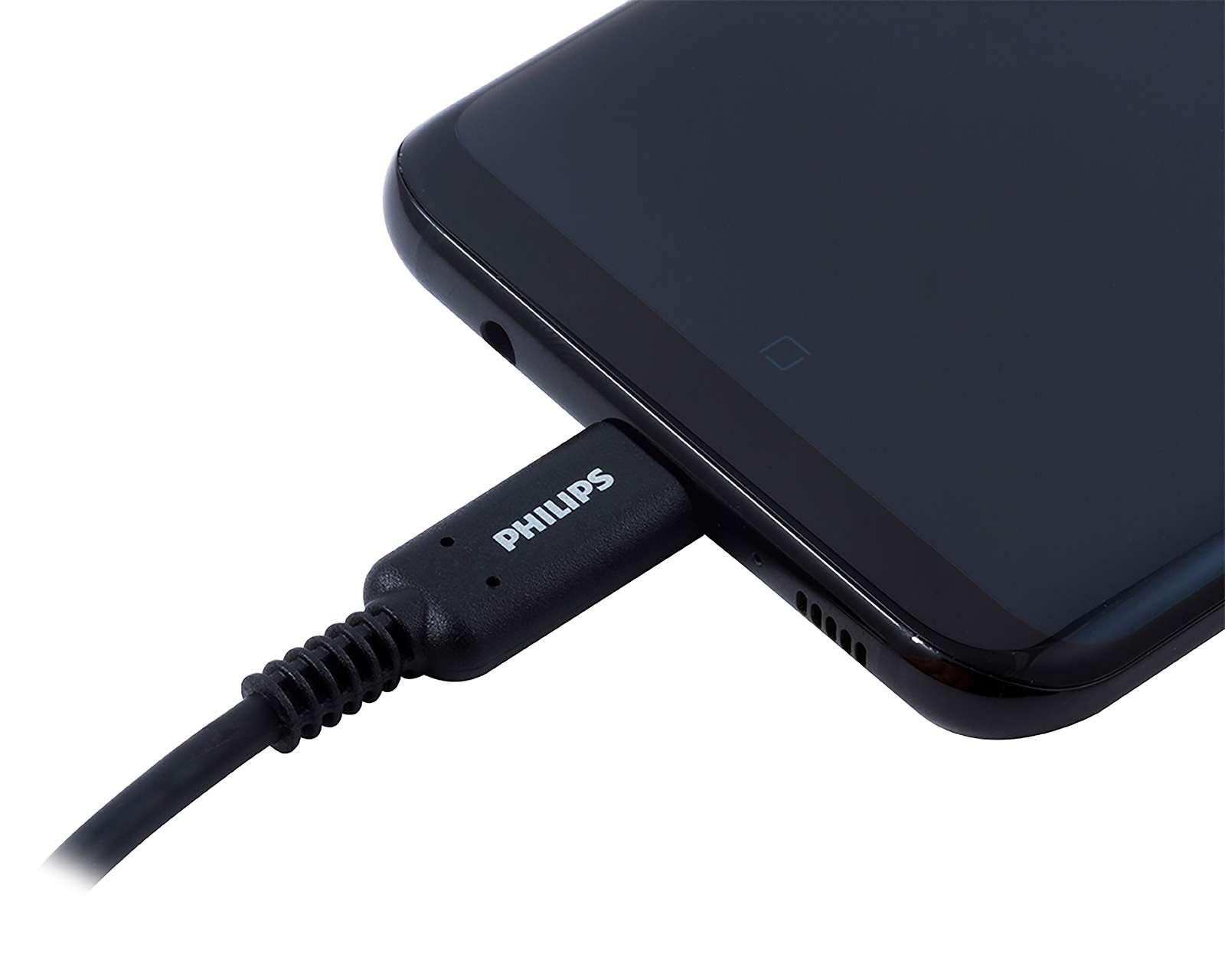 Foto 6 | Foto 6 | Cable Philips Tipo USB-C de 1 Metro