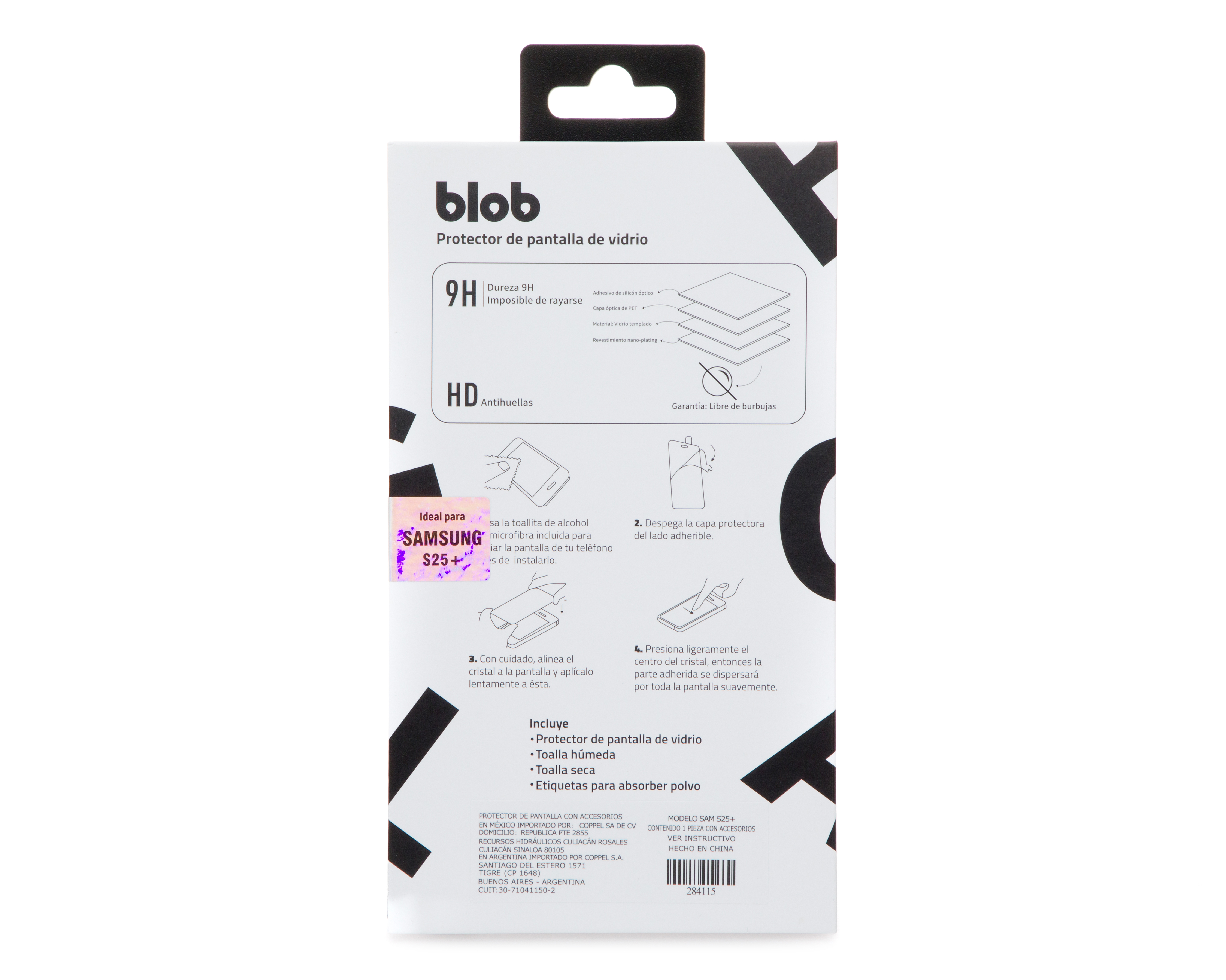 Foto 2 | Foto 2 | Protector de Pantalla Blob para Samsung S25+