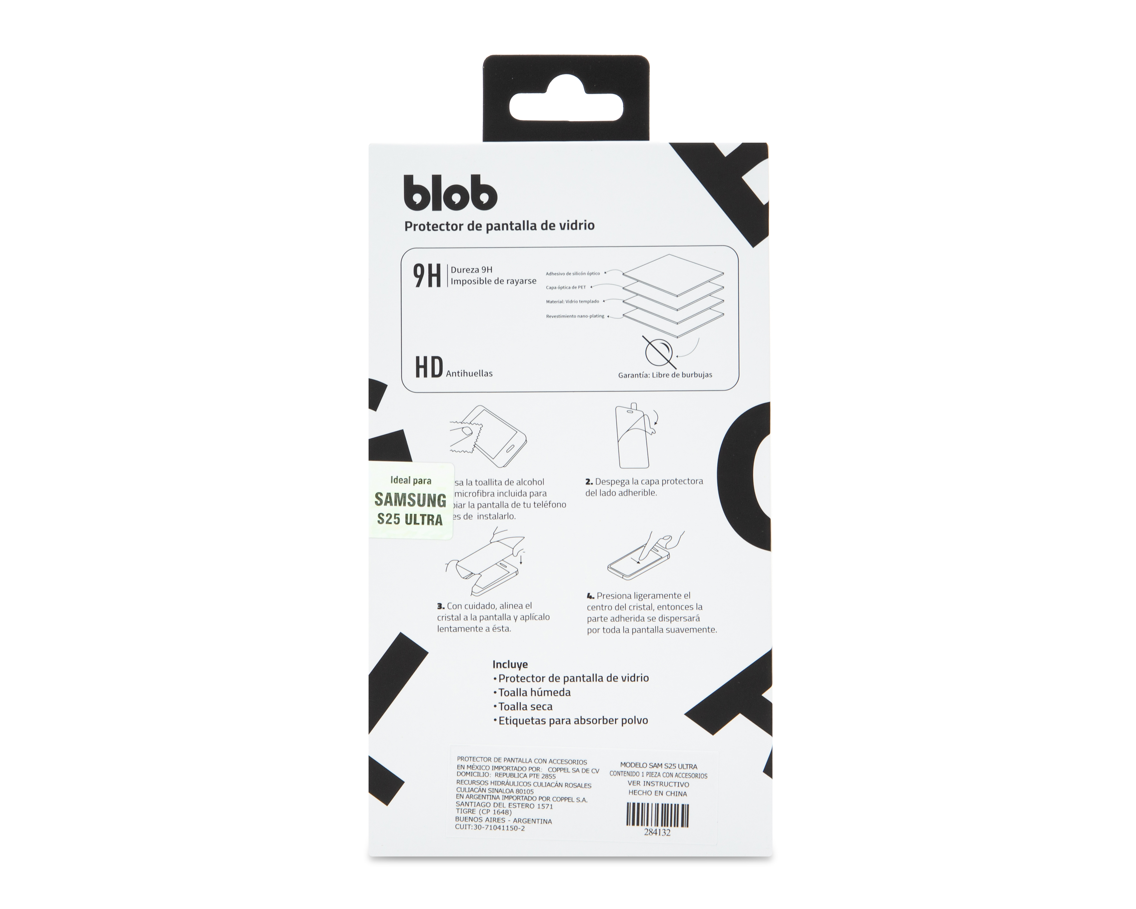 Foto 2 | Foto 2 | Protector de Pantalla Blob para Samsung Galaxy S25 Ultra