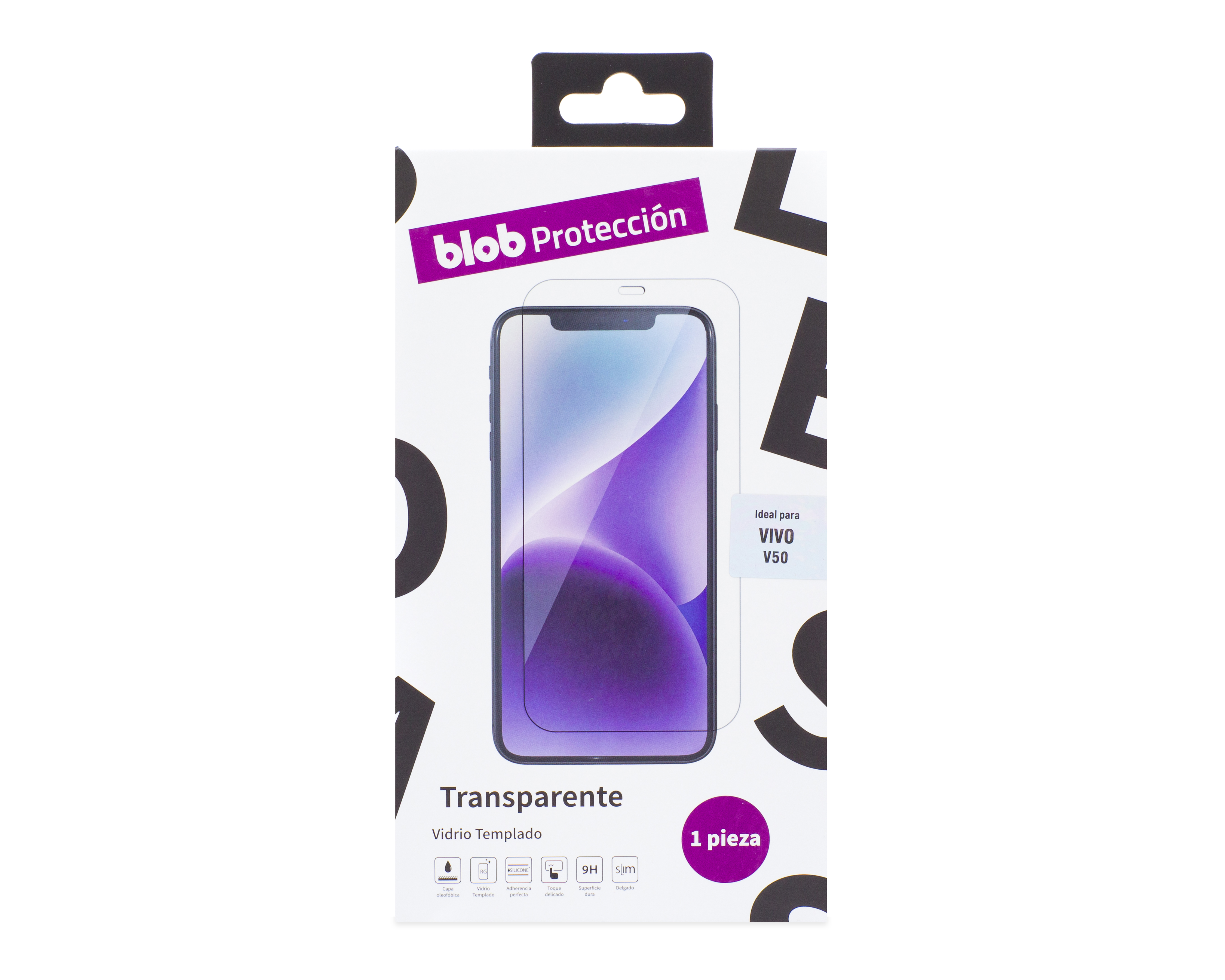 Foto 2 pulgar | Foto 1 | Protector de Pantalla Blob para vivo V50