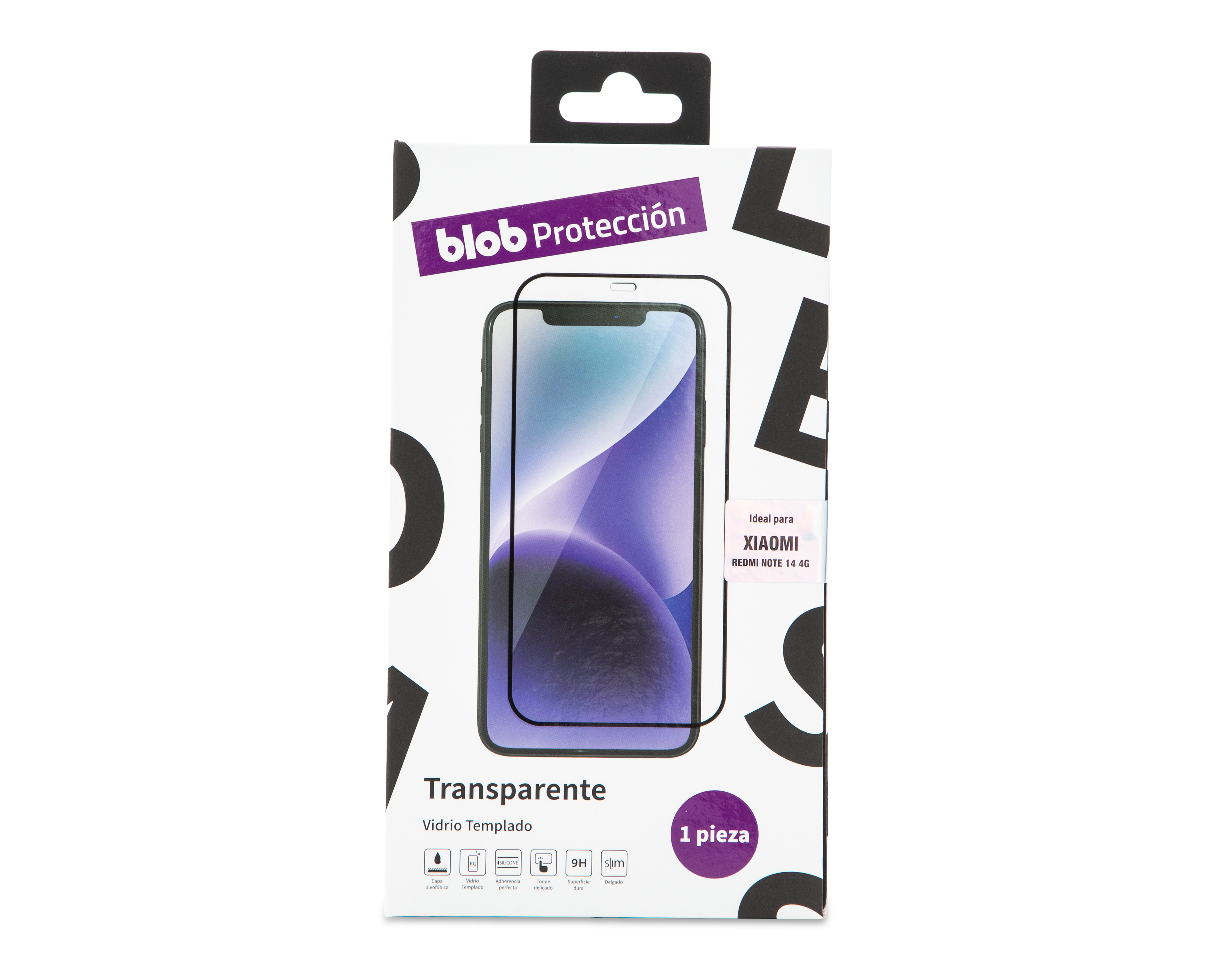 Foto 1 | Foto 1 | Protector de Vidrio Templado Blob para Xiaomi Note 14