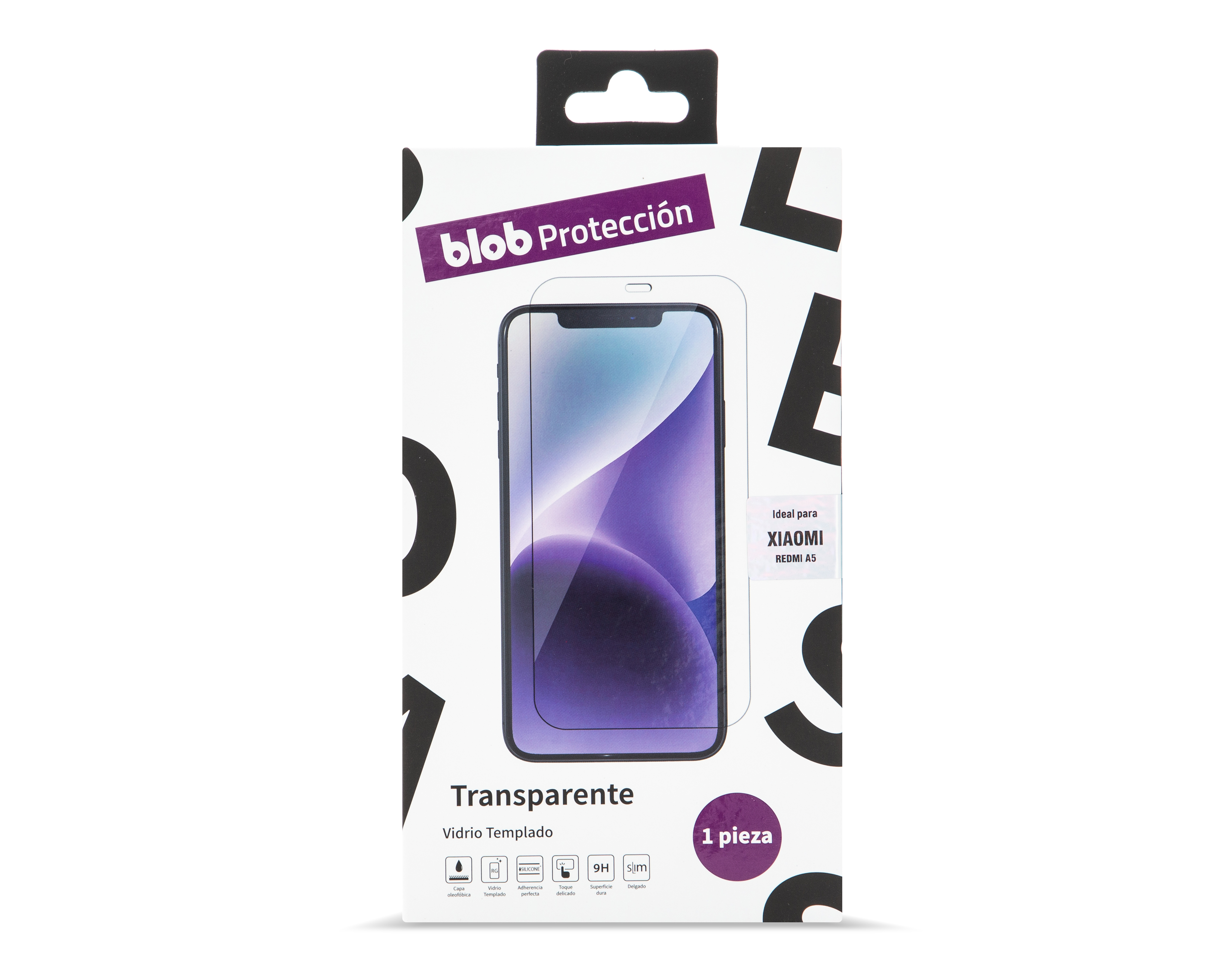 Foto 2 pulgar | Foto 1 | Protector de Vidrio Templado Blob para Xiaomi Redmi A5