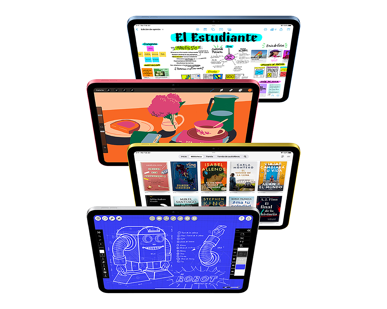 Foto 4 pulgar | Foto 3 | iPad 11 128 GB Amarillo