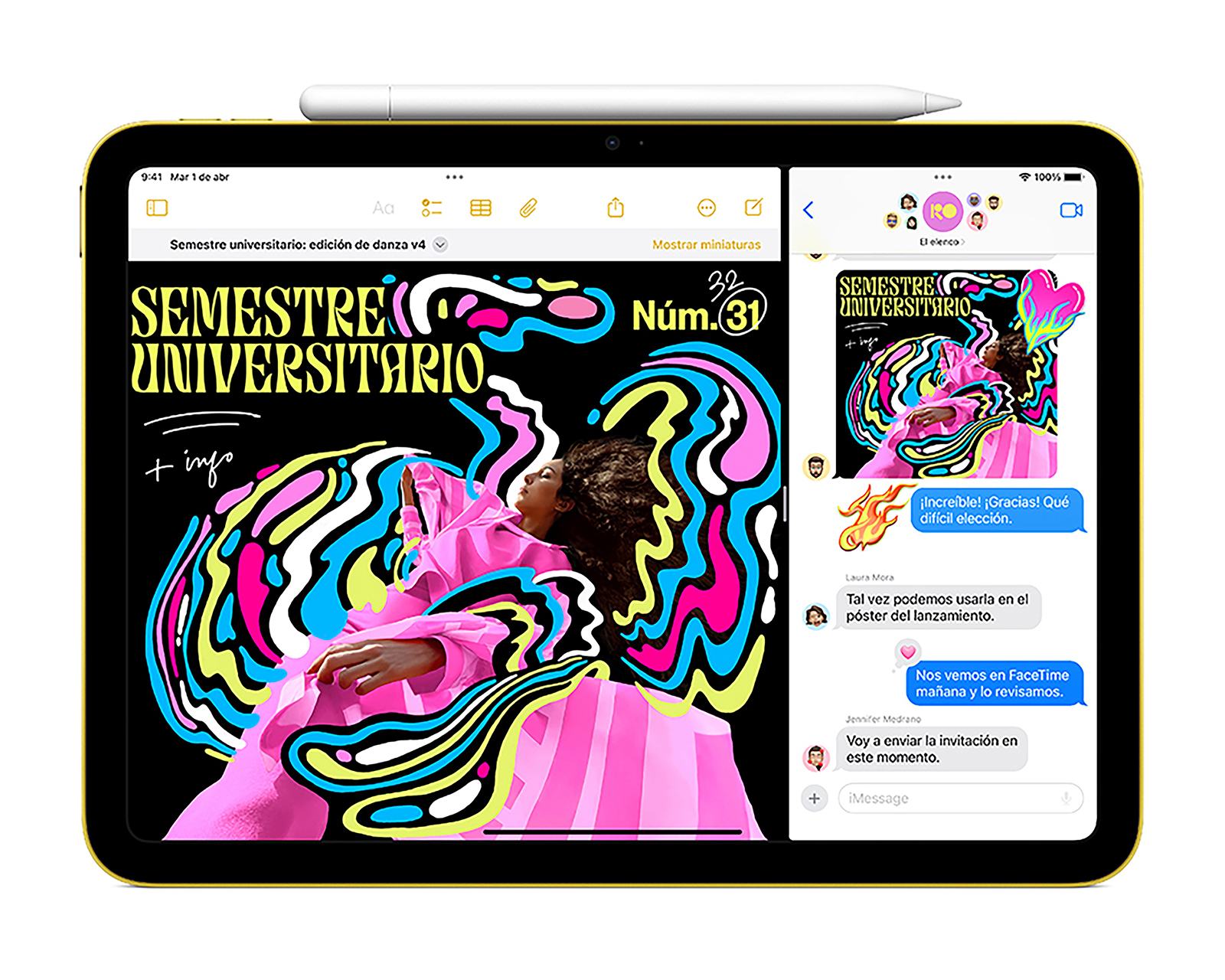 Foto 4 | Foto 4 | iPad 11 128 GB Amarillo