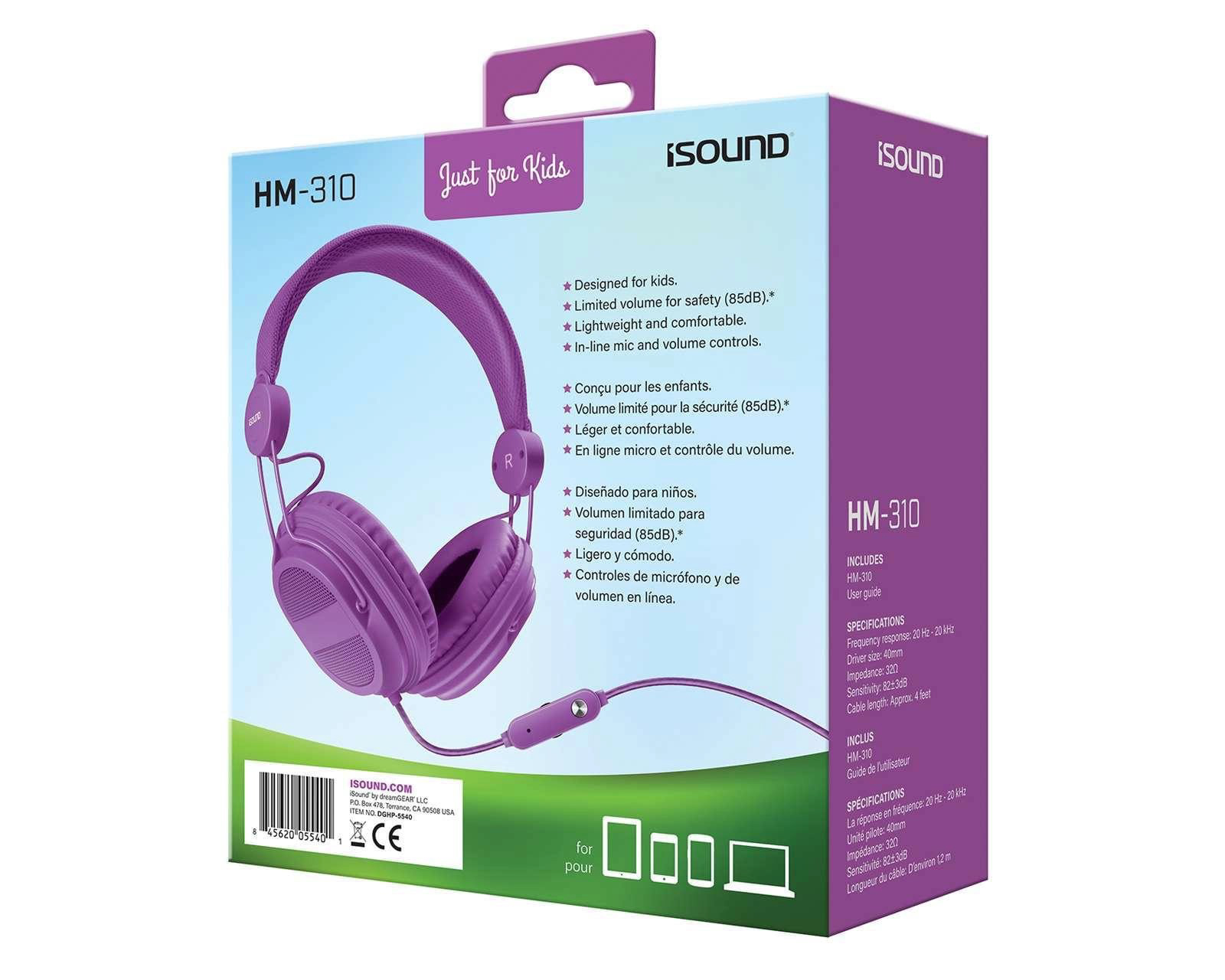 Foto 3 | Foto 3 | Audífonos de Diadema Isound Volumen Limitado DGHP-5540