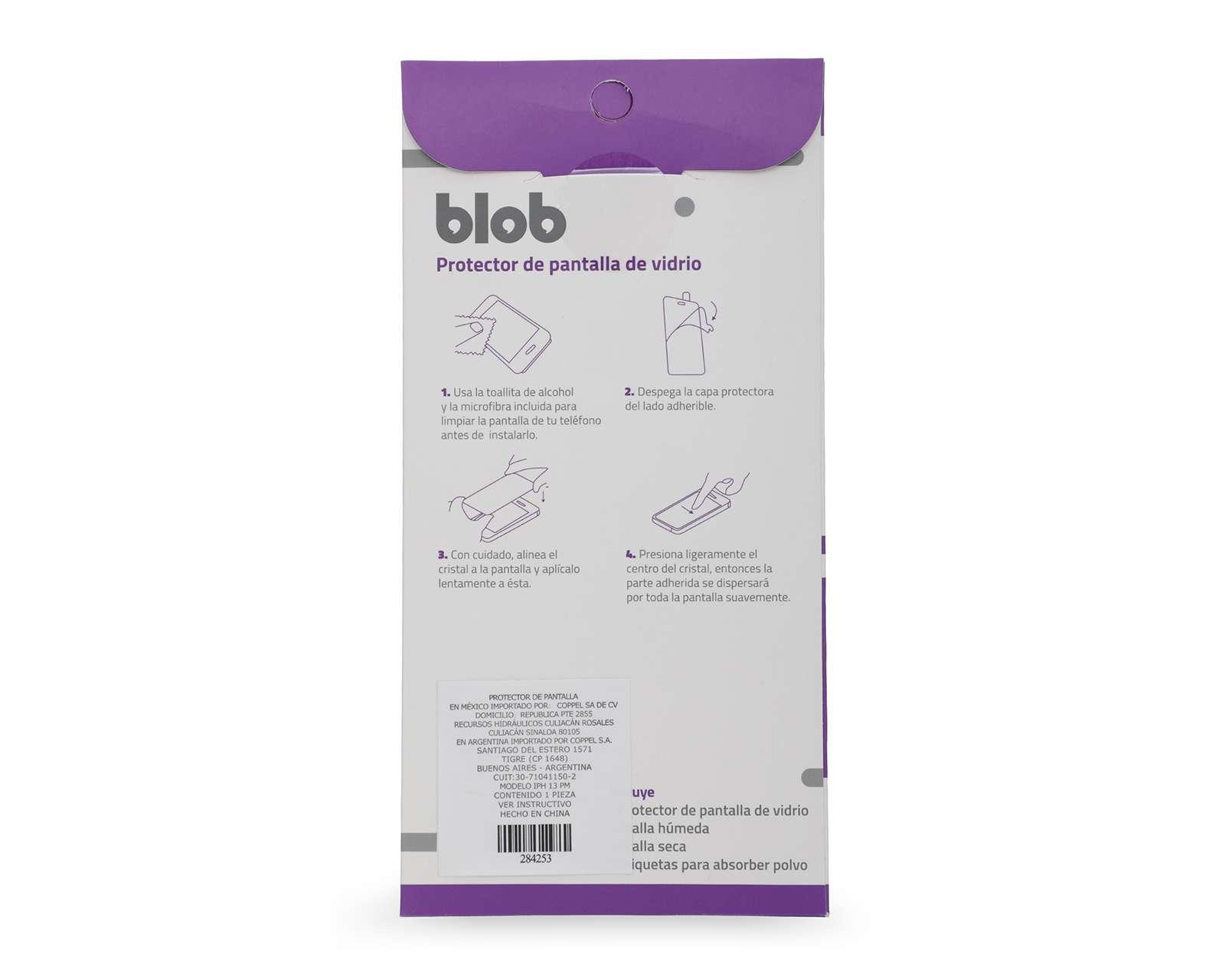 Foto 2 | Foto 2 | Protector de Pantalla Blob para iPhone 13/13 Pro