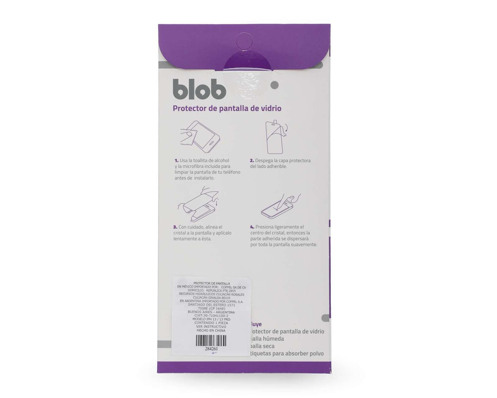 Foto 3 pulgar | Foto 2 | Protector de Pantalla Blob para iPhone 13/13 Pro