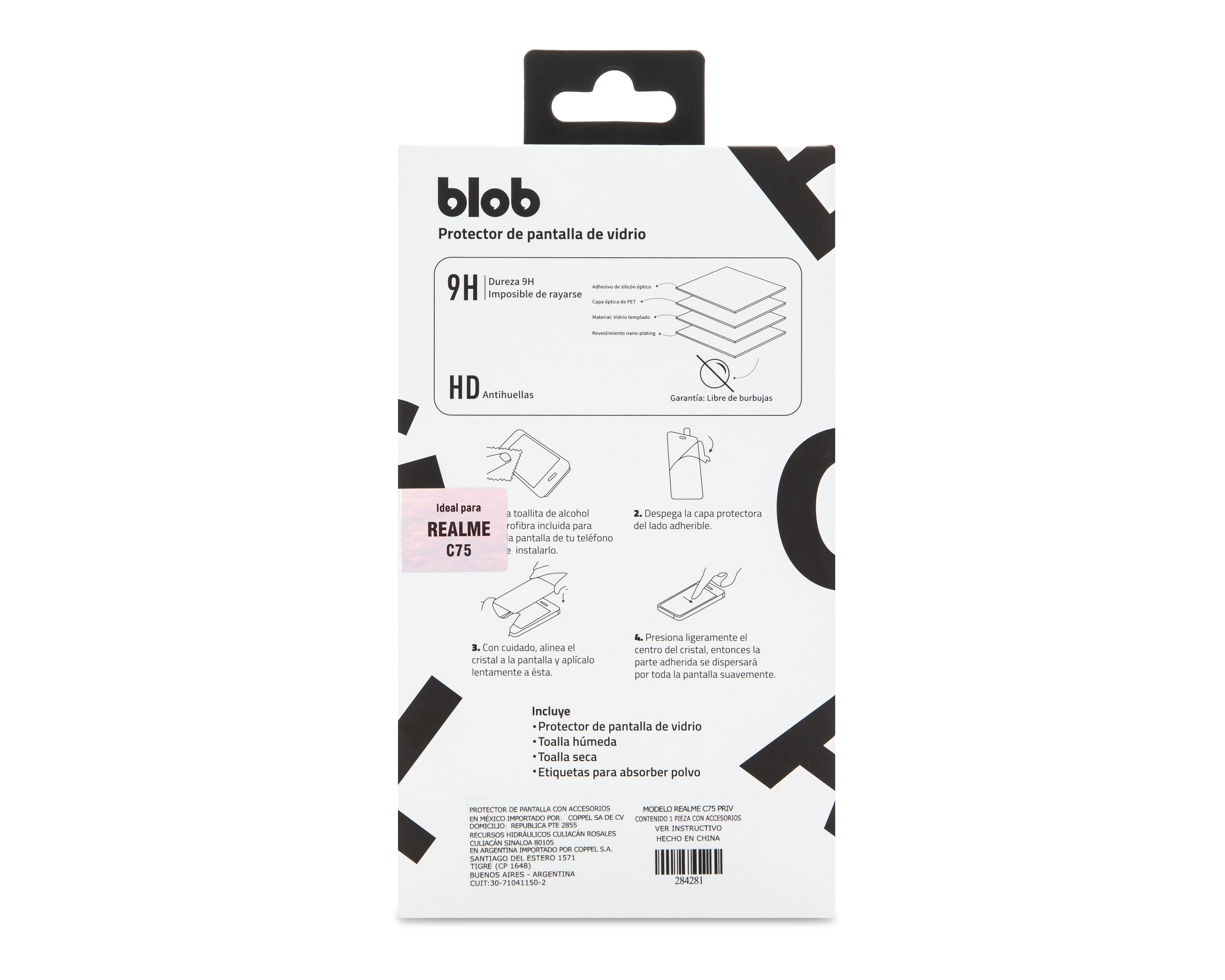 Foto 2 | Foto 2 | Protector de Pantalla Blob para Realme C75