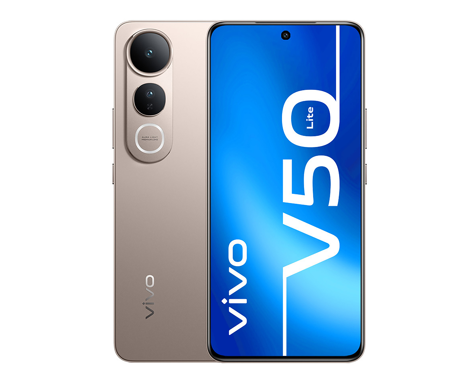 Foto 2 pulgar | Foto 1 | Telcel vivo V50 Lite 5G 256 GB Dorado