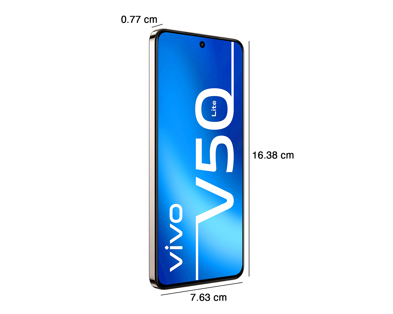 Foto 8 pulgar | Foto 7 | Telcel vivo V50 Lite 5G 256 GB Dorado