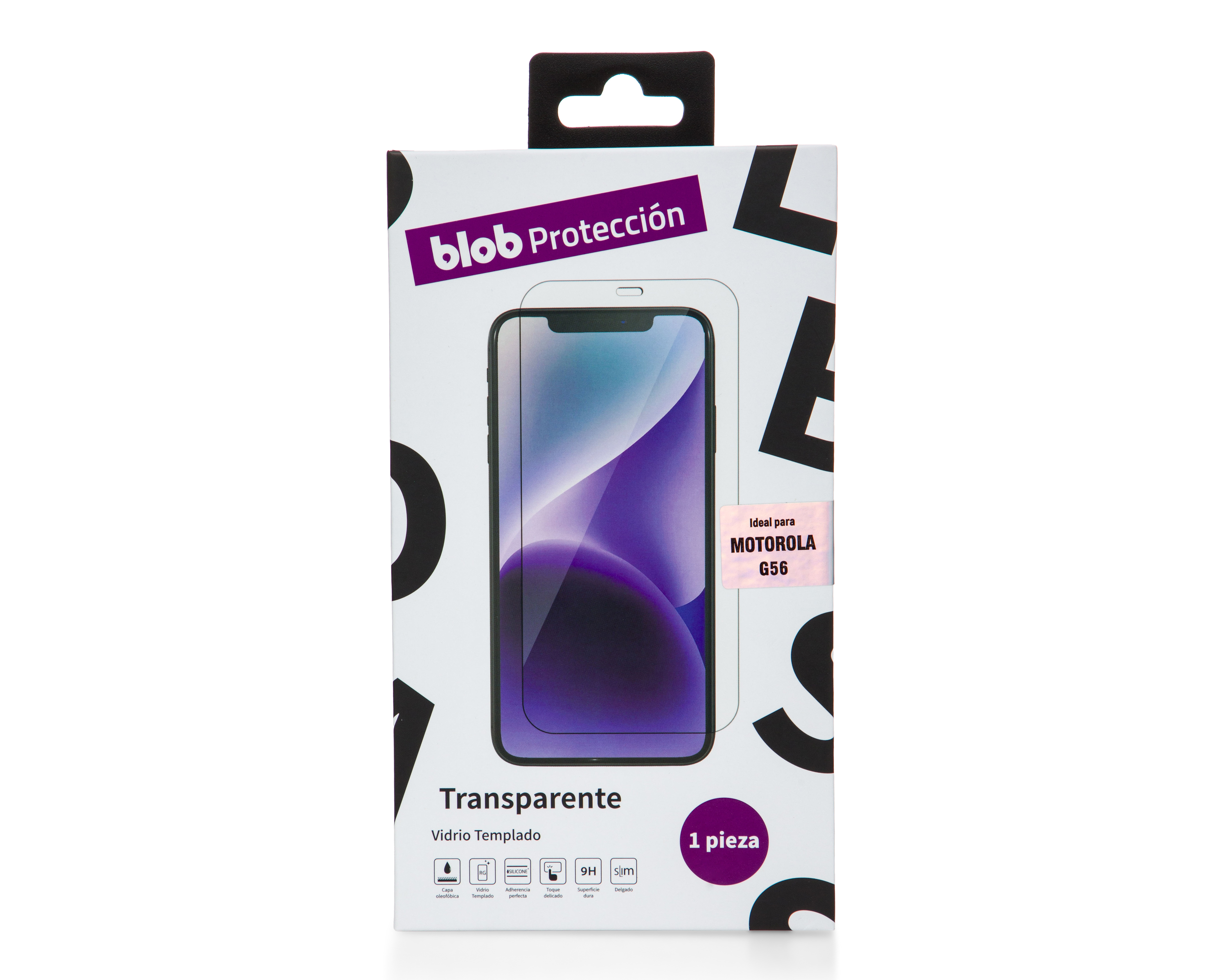 Foto 2 pulgar | Foto 1 | Protector de Pantalla Blob para Motorola Moto G56