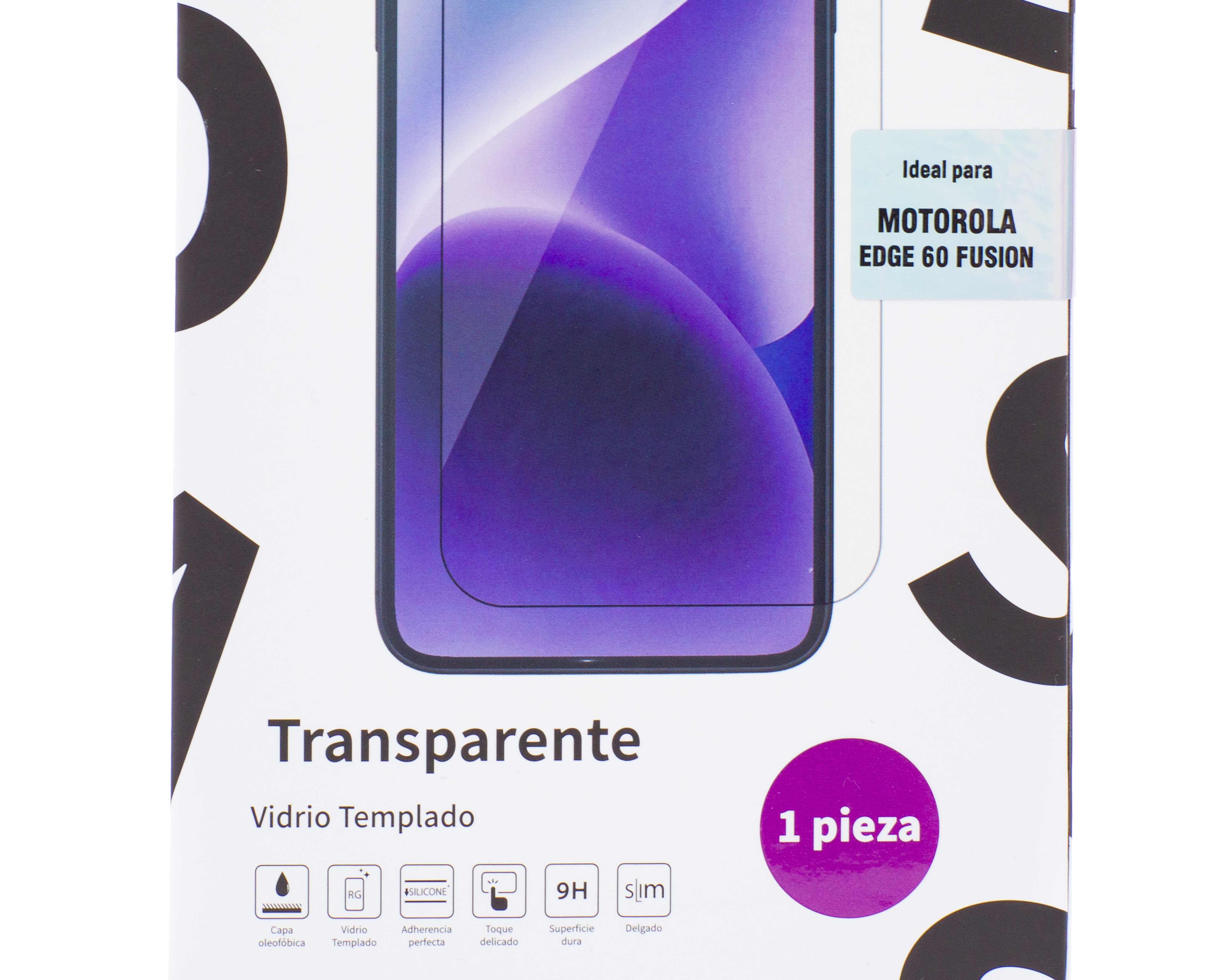 Foto 3 | Foto 3 | Protector de Pantalla de Vidrio Templado Blob para Motorola Edge 60 Fusion