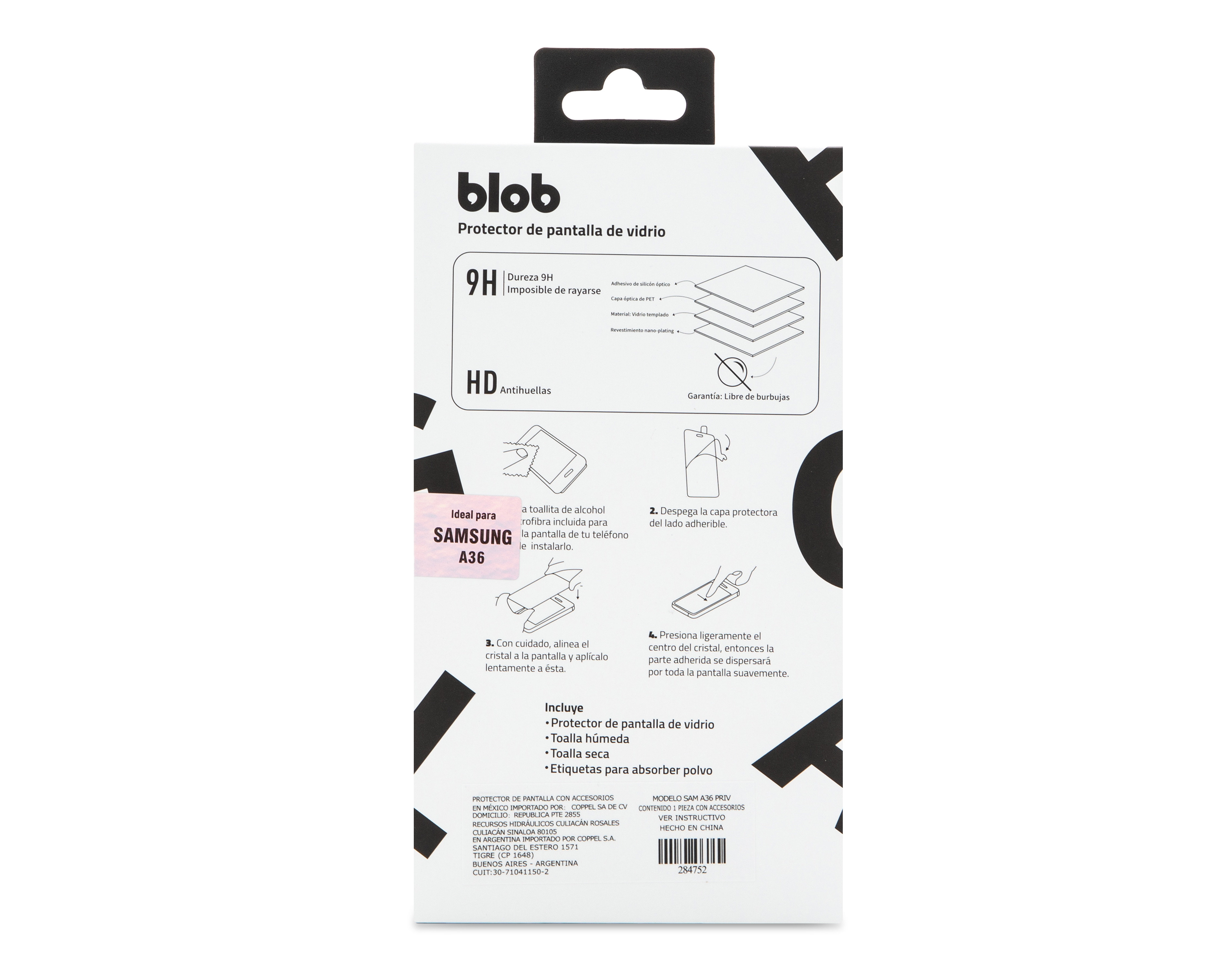 Foto 2 | Foto 2 | Protector de Pantalla de Privacidad Blob para Samsung A36