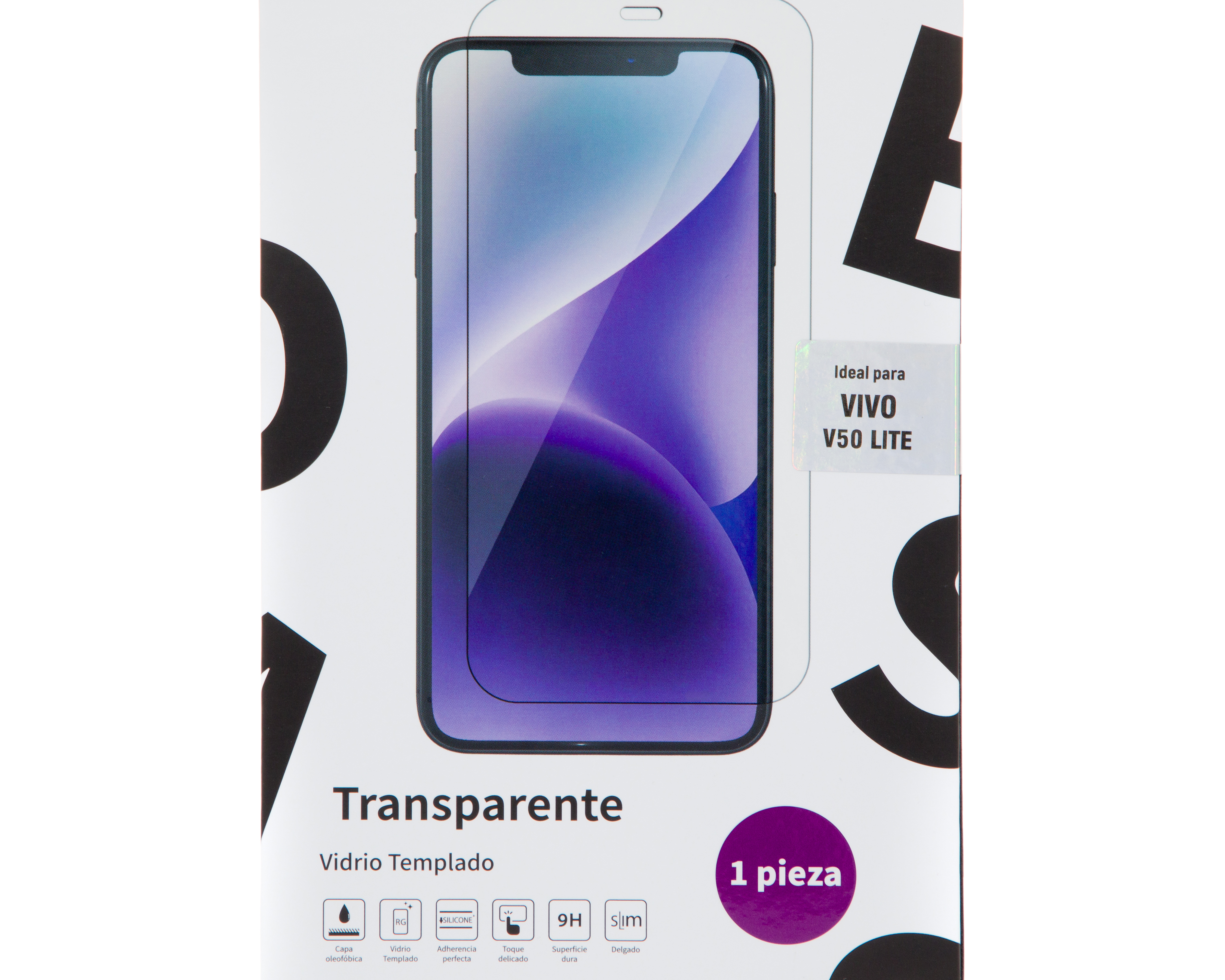 Foto 4 pulgar | Foto 3 | Protector de Pantalla Blob para vivo V50 Lite
