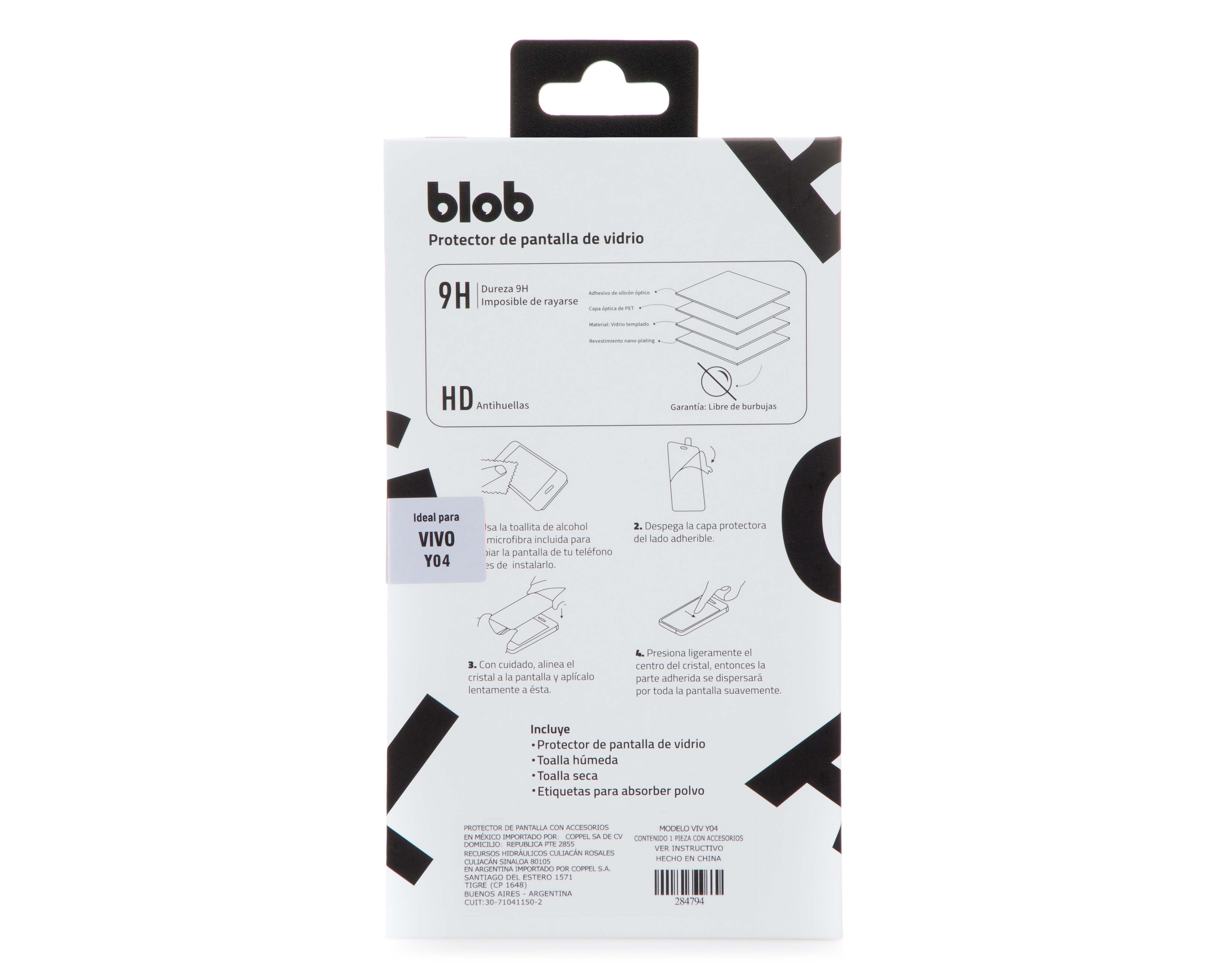 Foto 2 | Foto 2 | Protector de Pantalla Blob para vivo Y04