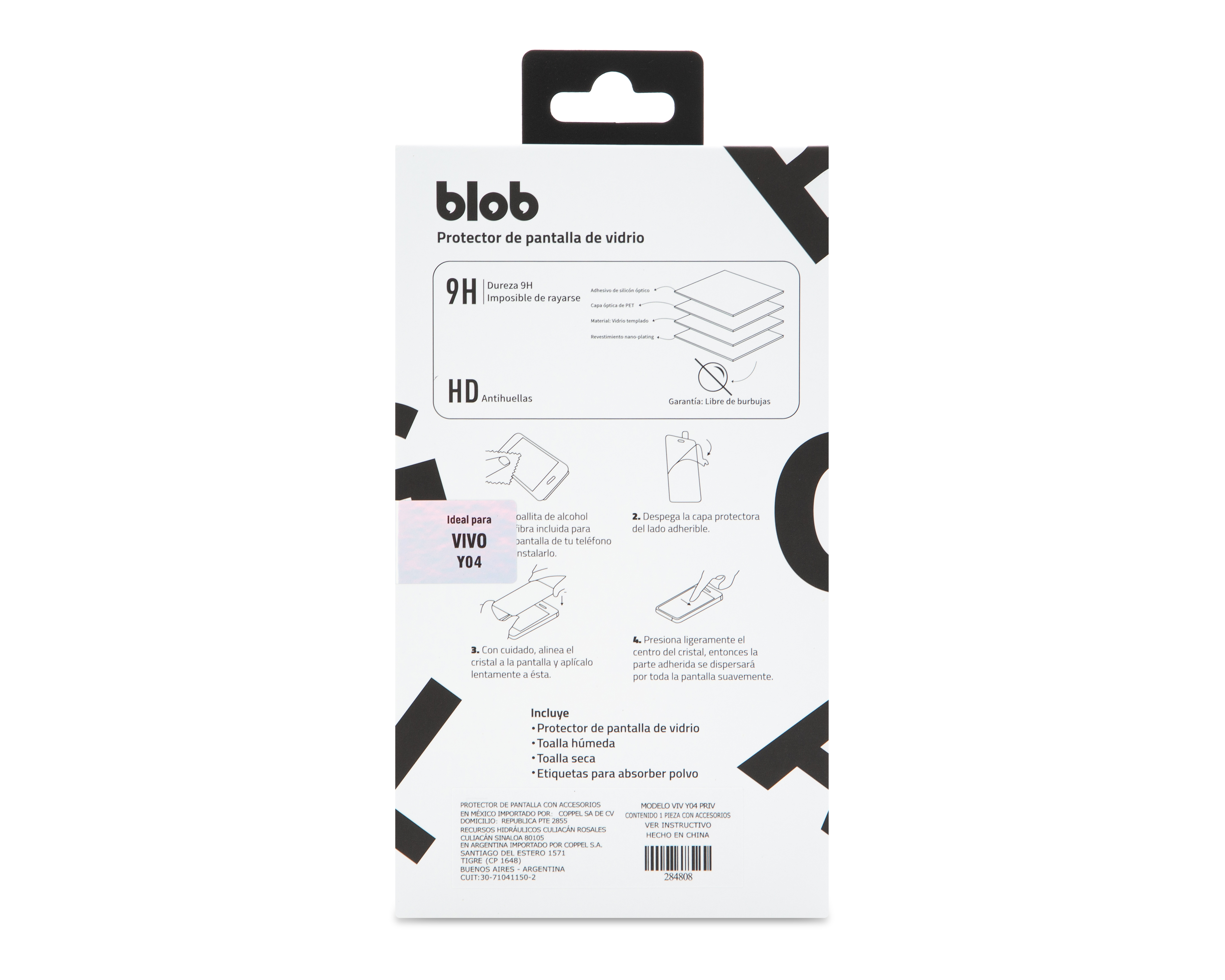 Foto 3 pulgar | Foto 2 | Protector de Pantalla Blob para vivo Y04