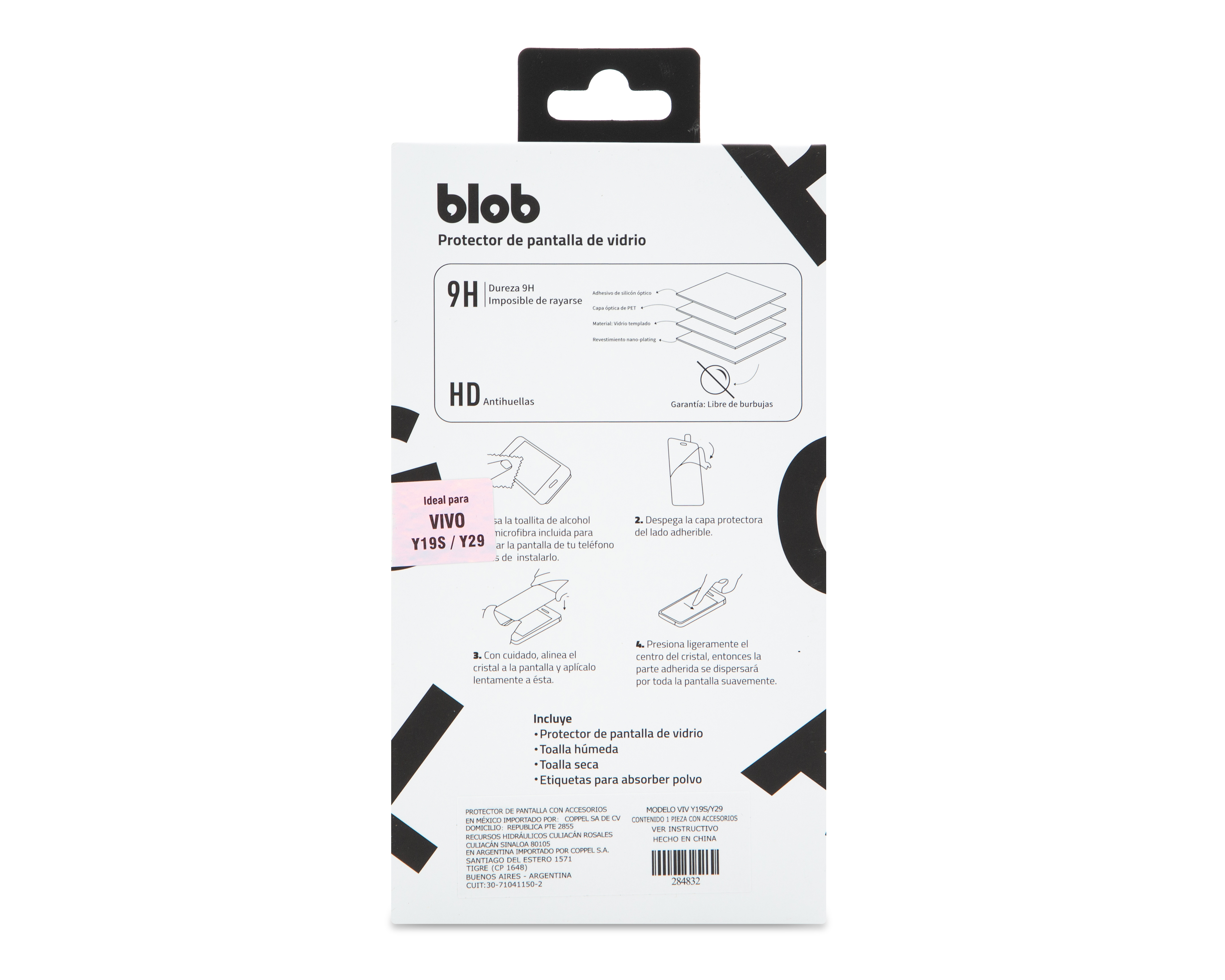 Foto 3 pulgar | Foto 2 | Protector de Pantalla Blob para vivo Y19S/Y29