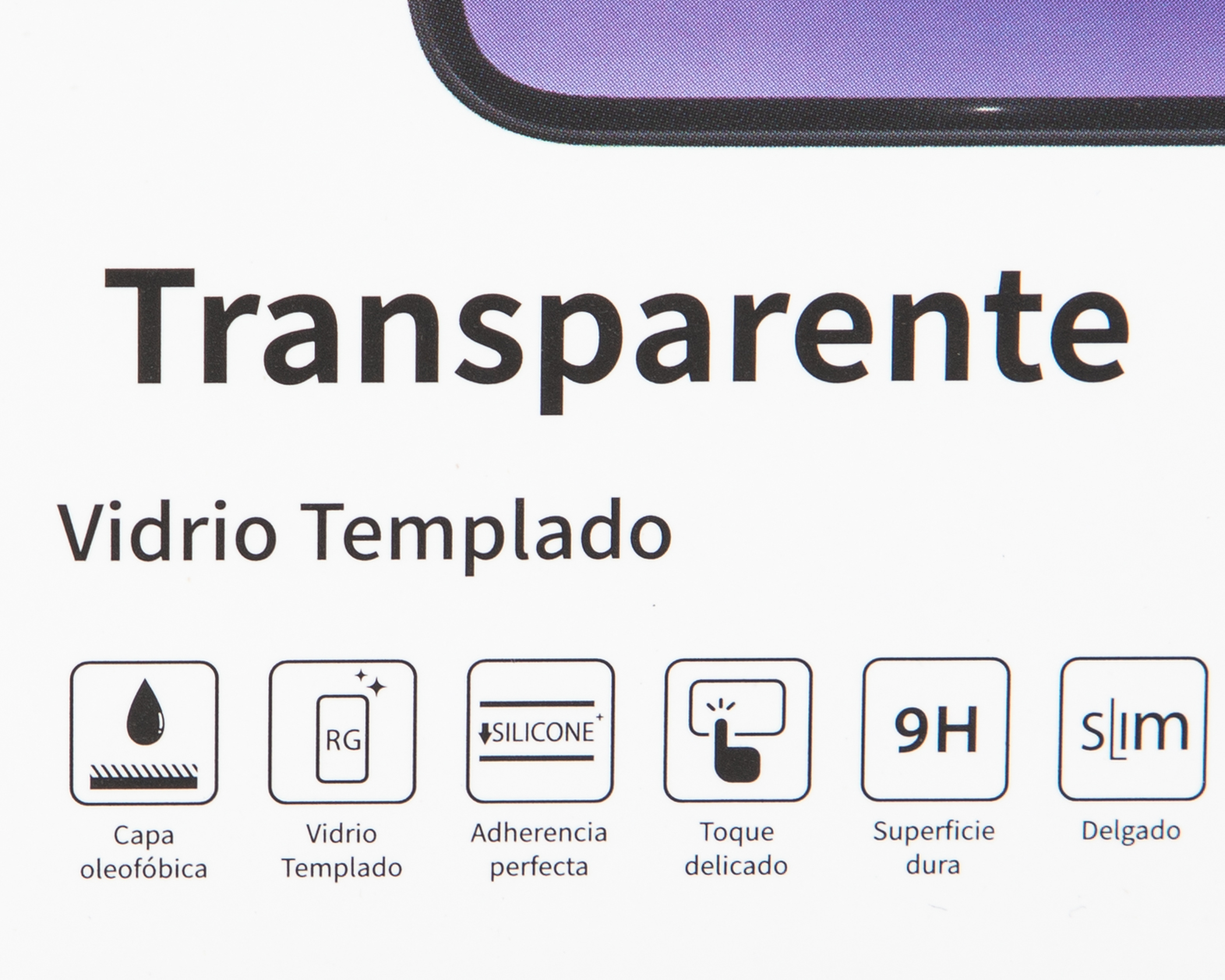 Foto 4 pulgar | Foto 3 | Protector de Vidrio Templado Blob para ZTE Axon 70