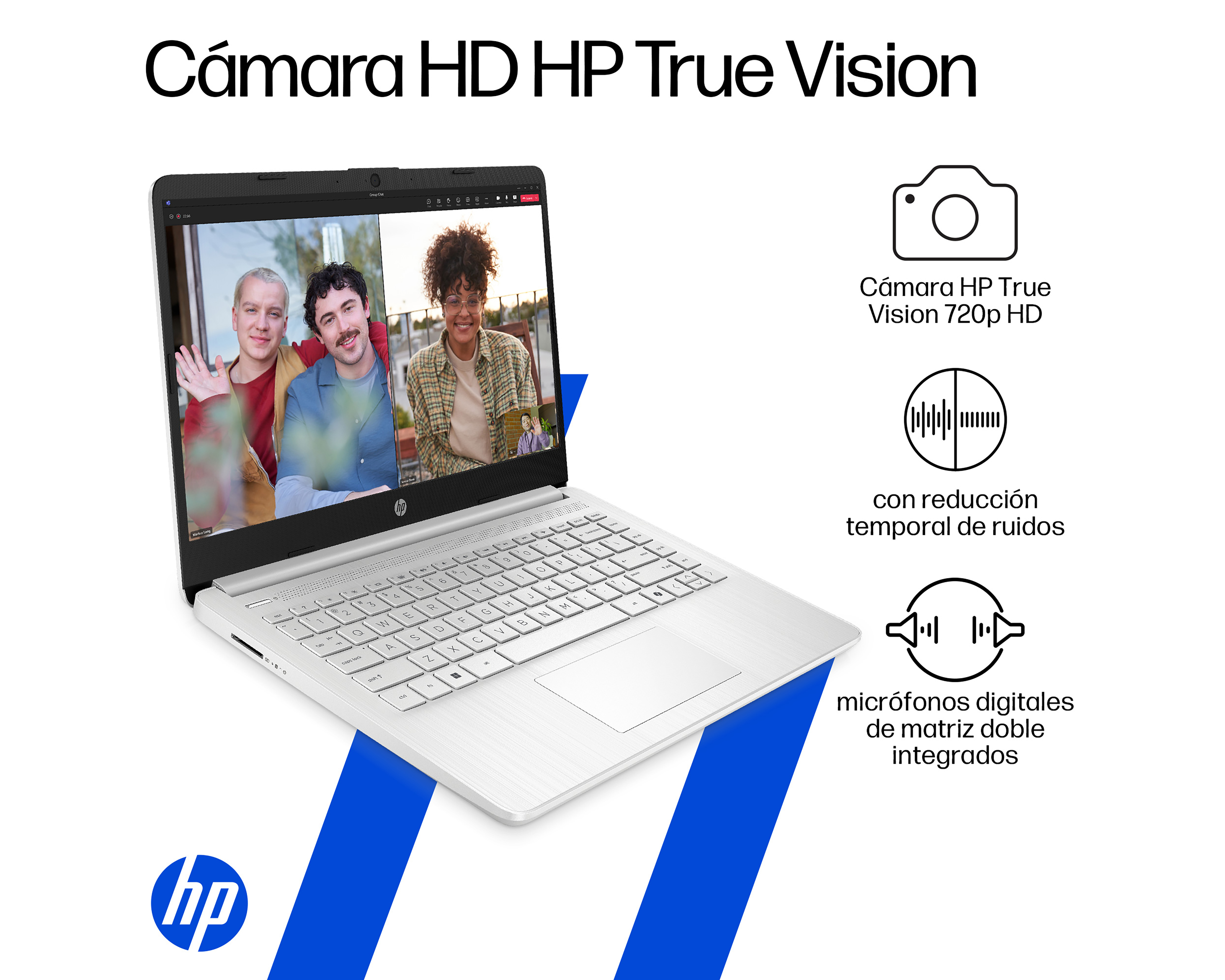 Foto 7 pulgar | Foto 6 | Laptop HP 14-DQ6000LA 14 Pulgadas Windows 11 Intel N150 4 GB RAM 128 GB SSD Plateada