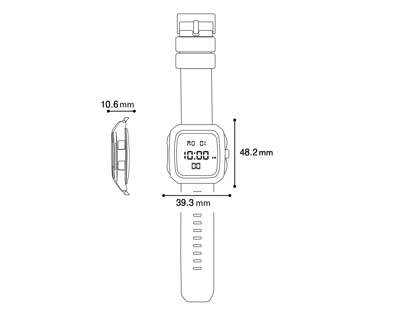 Foto 6 | Foto 6 | Smartwatch Xiaomi Redmi Watch 5 Lite 48.2 mm con GPS Negro