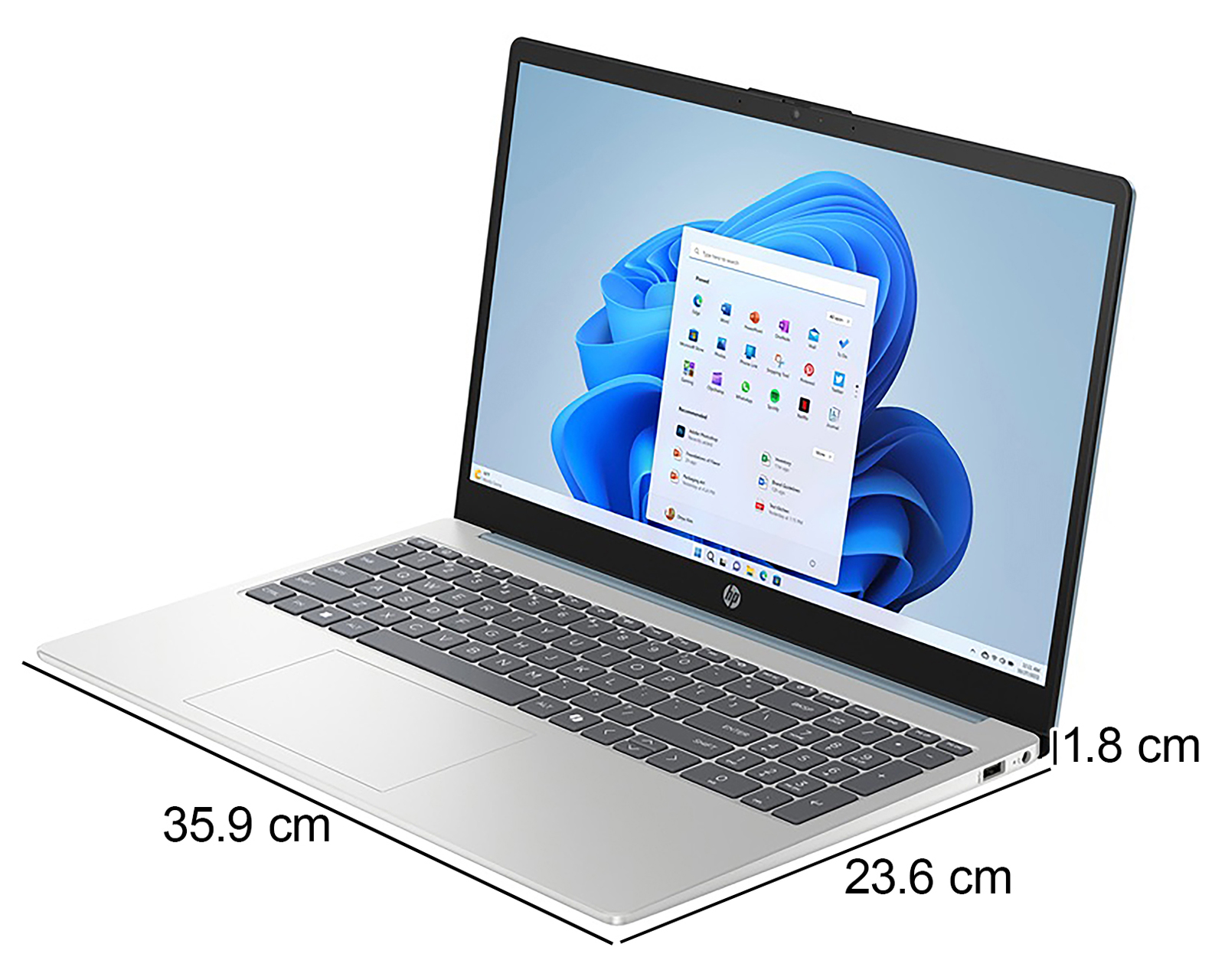 Foto 5 | Foto 5 | Laptop HP 15-FD0211LA 15.6 Pulgadas Windows 11 Home Intel N200 8 GB RAM 512 GB SSD Azul