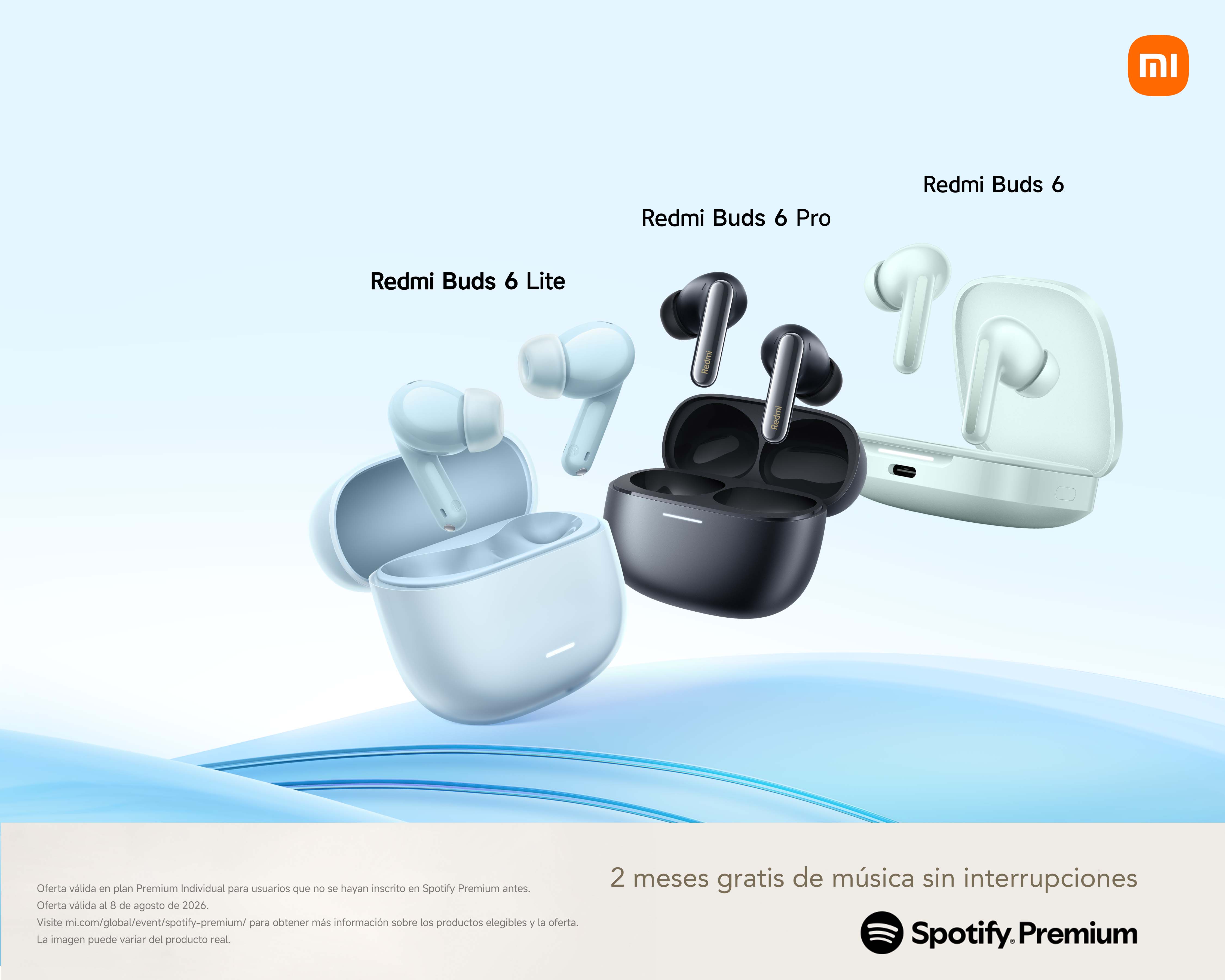 Foto 7 pulgar | Foto 6 | Audífonos True Wireless Xiaomi Redmi Buds 6 con Cancelación de Ruido