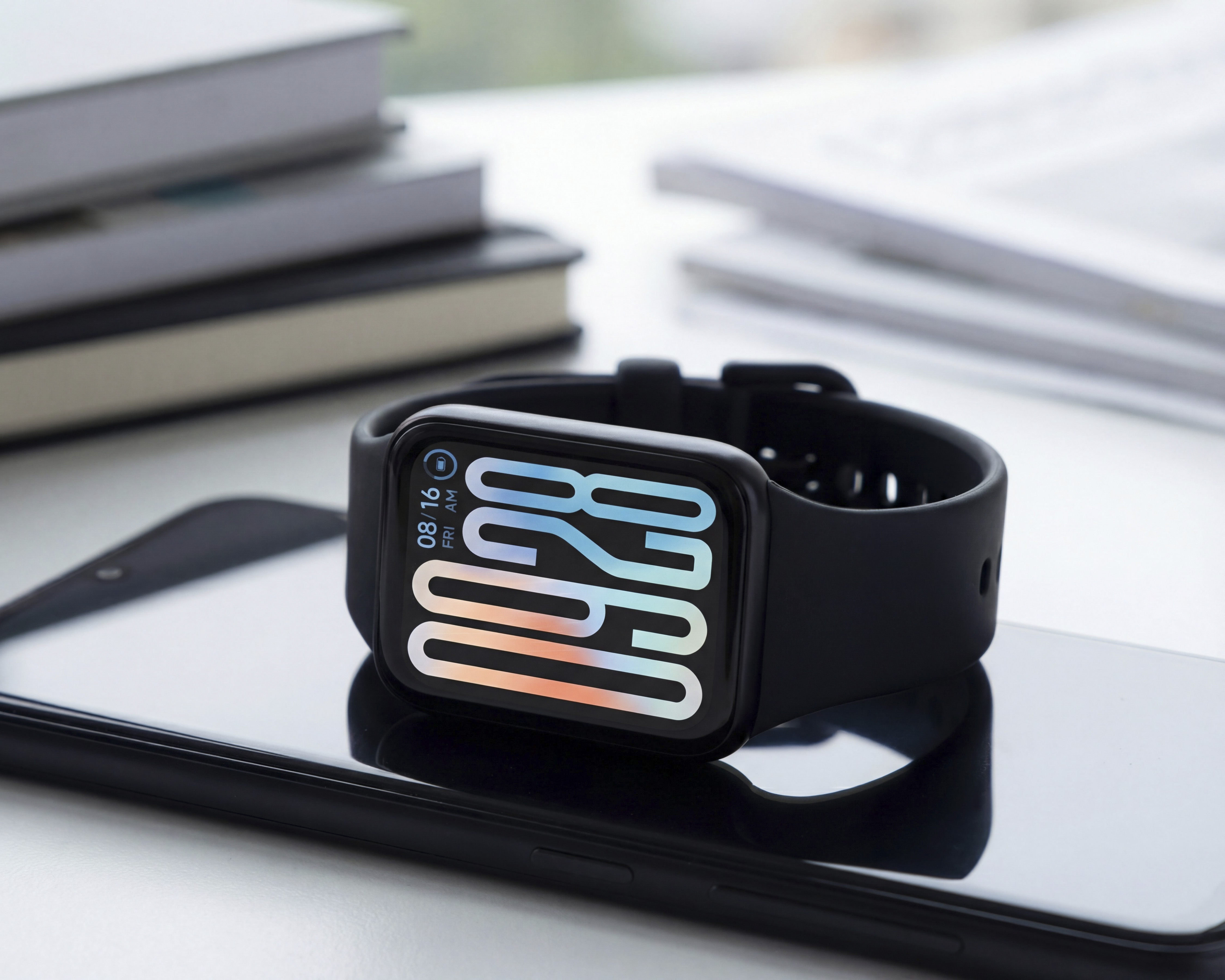 Foto 5 pulgar | Foto 4 | Smartwatch Xiaomi Smart Band 9 Pro 43.2 mm Negro Obsidiana