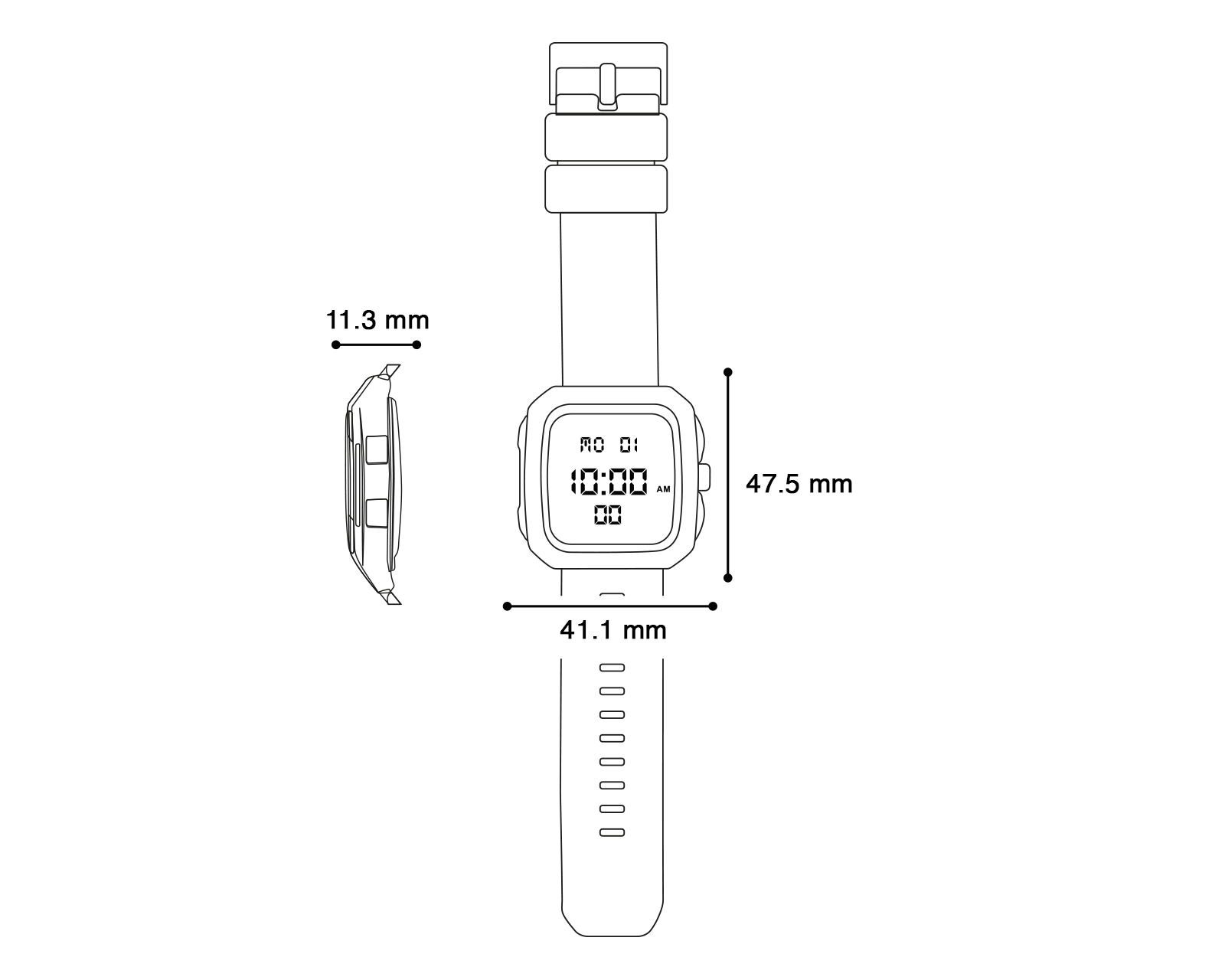 Foto 6 | Foto 6 | Smartwatch Xiaomi Redmi Watch 5 47.5 mm con GPS Negro