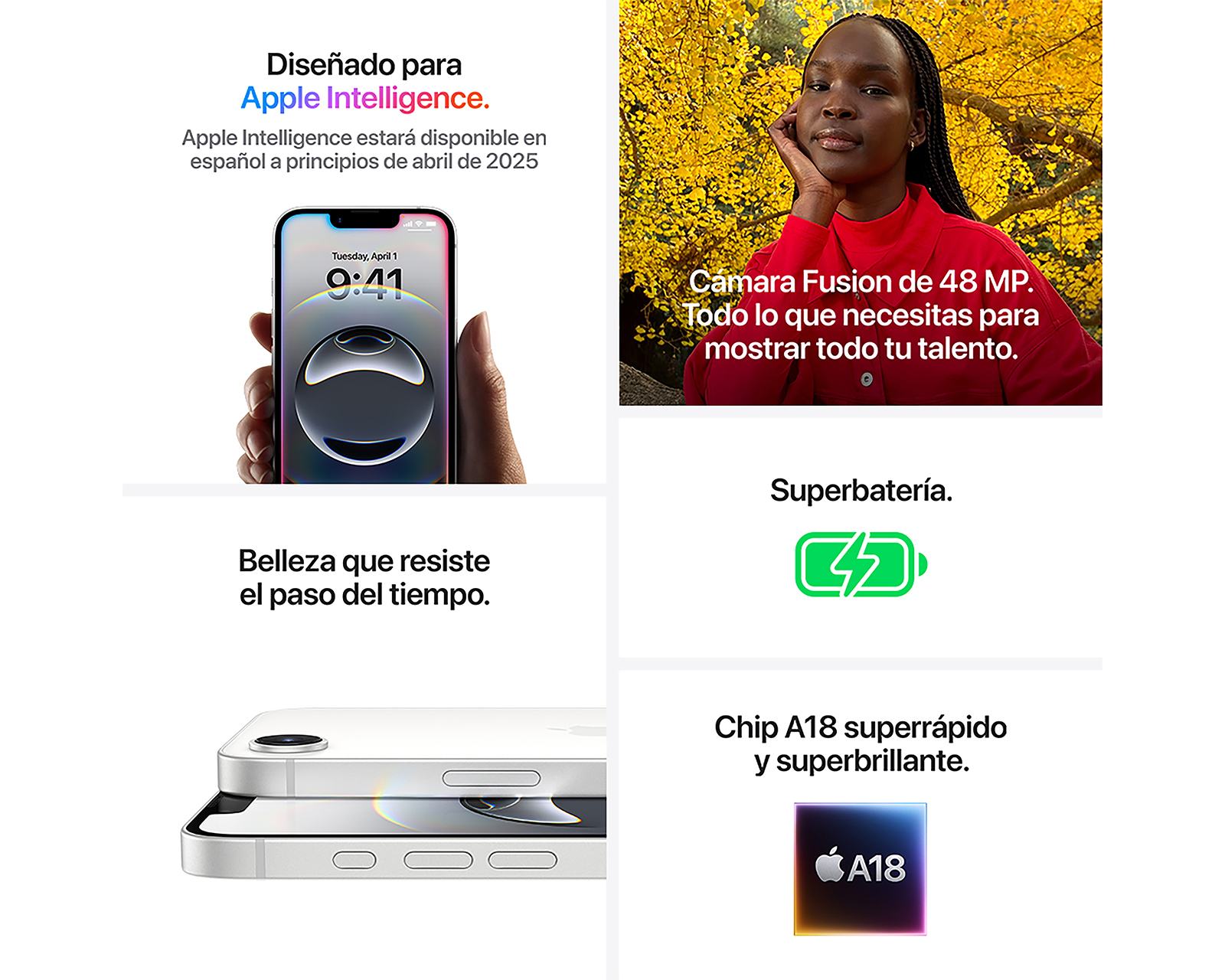 Foto 7 | Foto 7 | iPhone 16e Telcel 128 GB Blanco