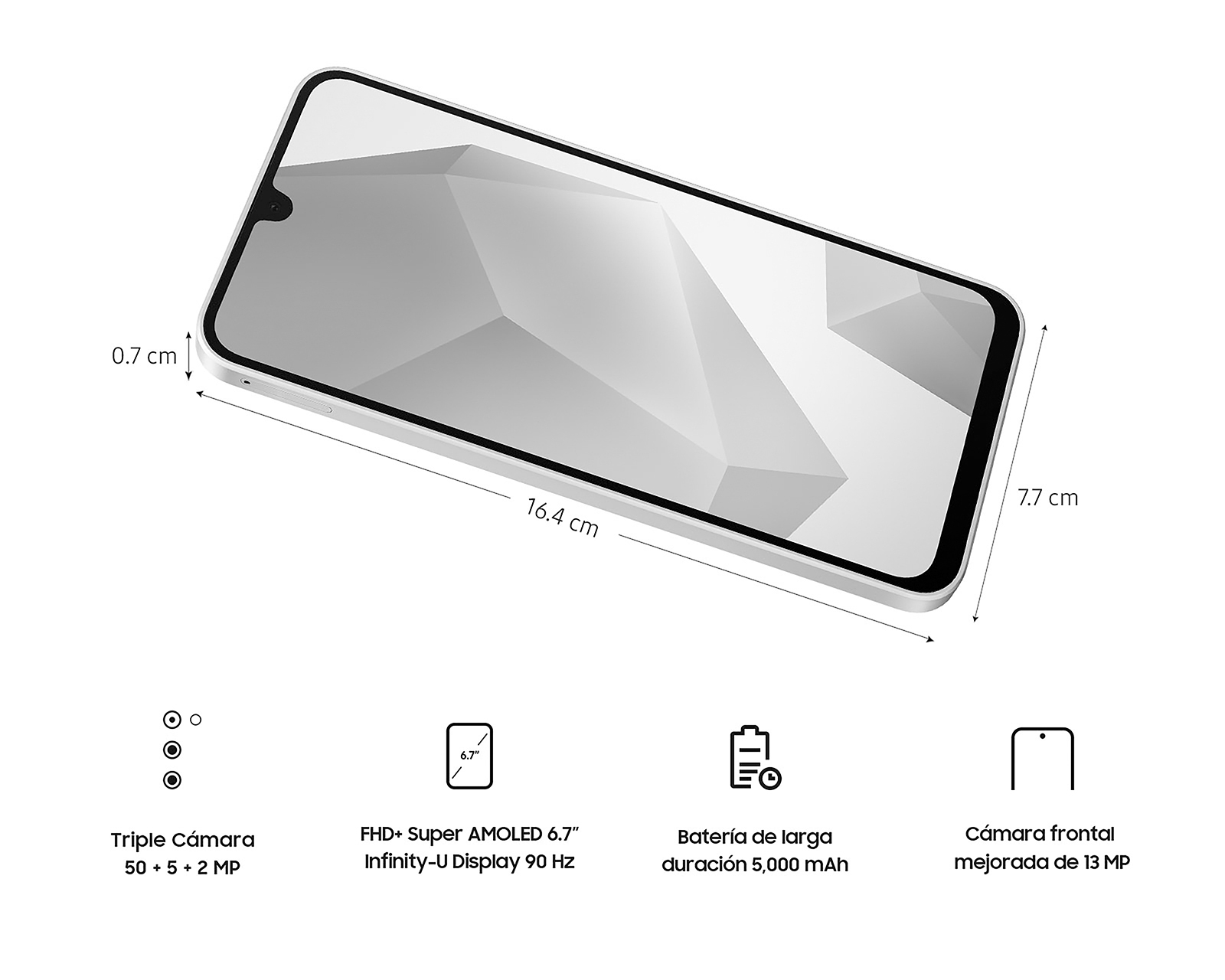 Foto 10 pulgar | Foto 9 | AT&T Samsung Galaxy A16 4G 128 GB Negro