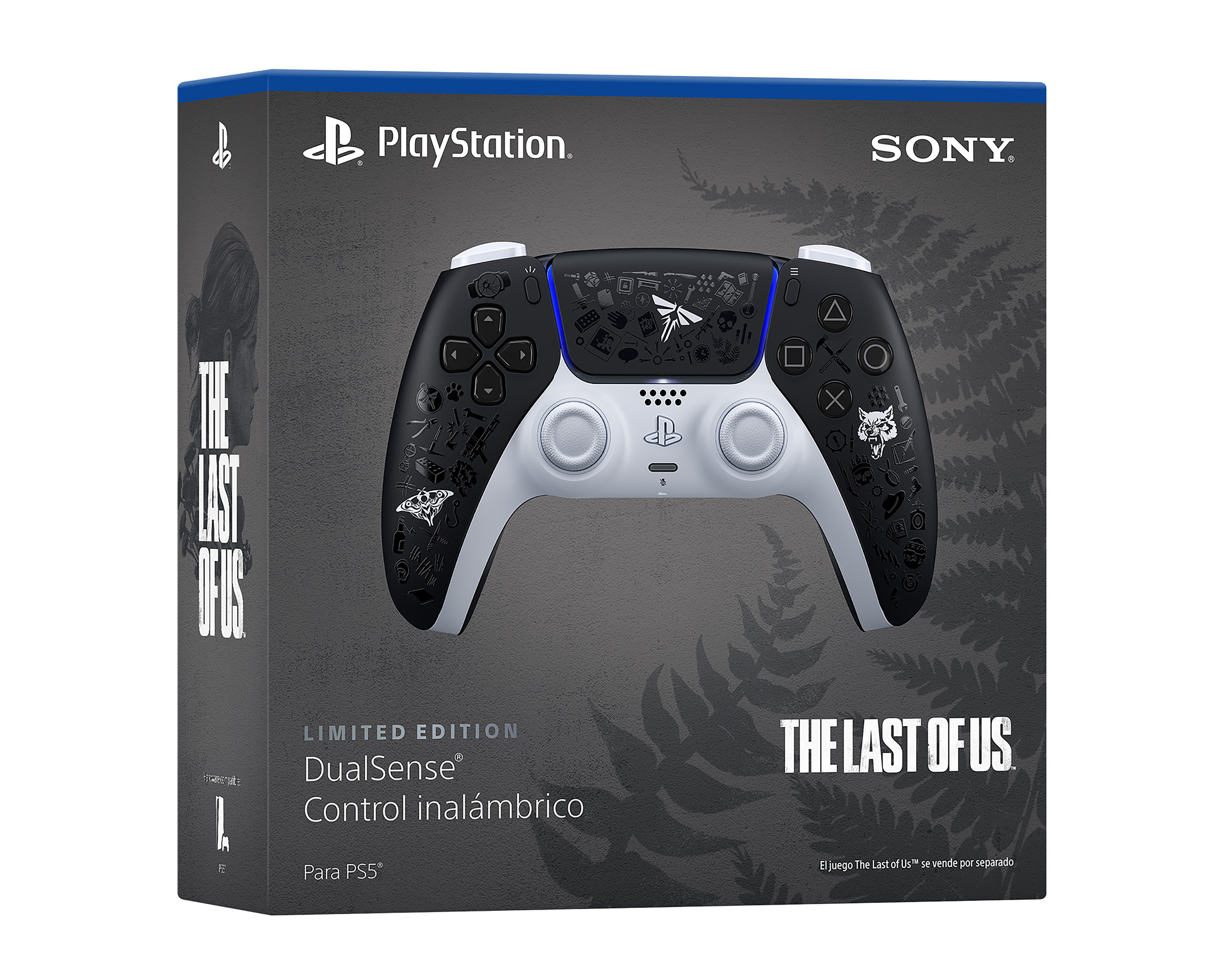 Foto 2 pulgar | Foto 1 | Control Inalámbrico para PlayStation 5 The Last of Us Sony Negro