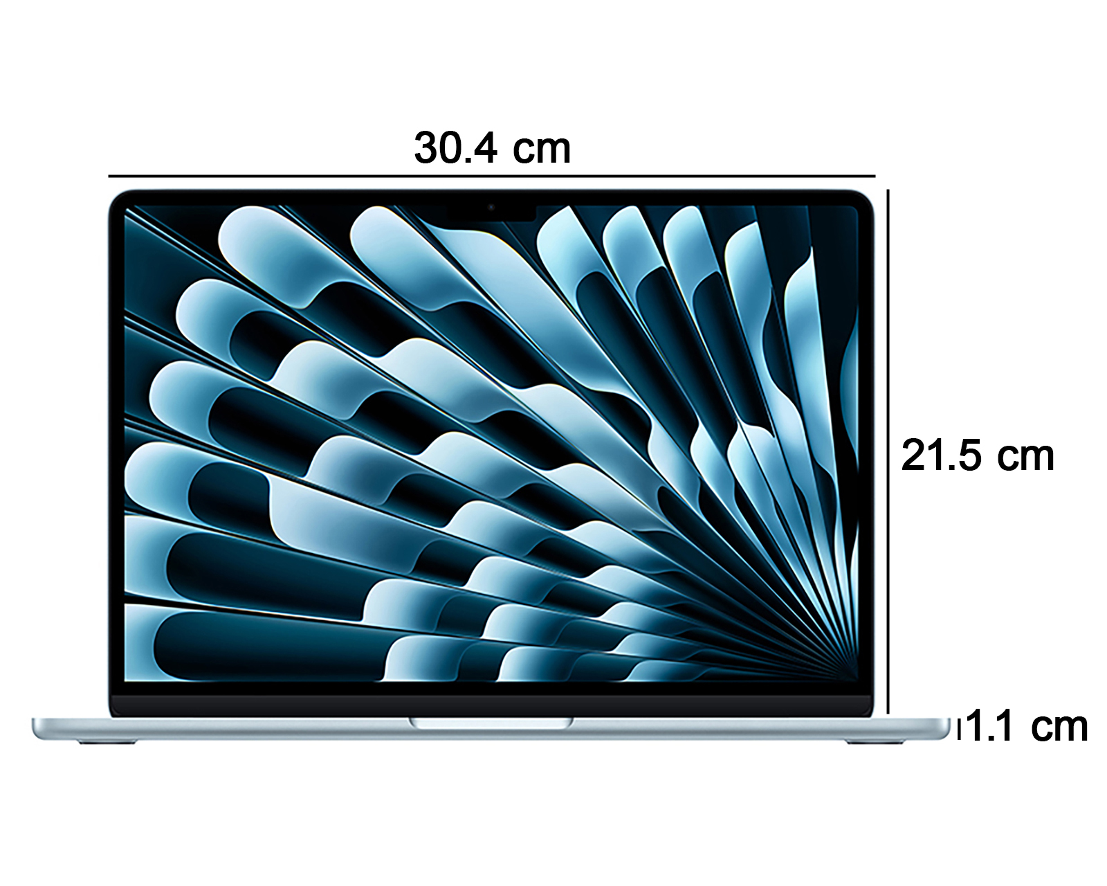 Foto 2 | Foto 10 | MacBook Air M4 13 Pulgadas 16 GB RAM 256 SSD 8 GPU Azul Cielo