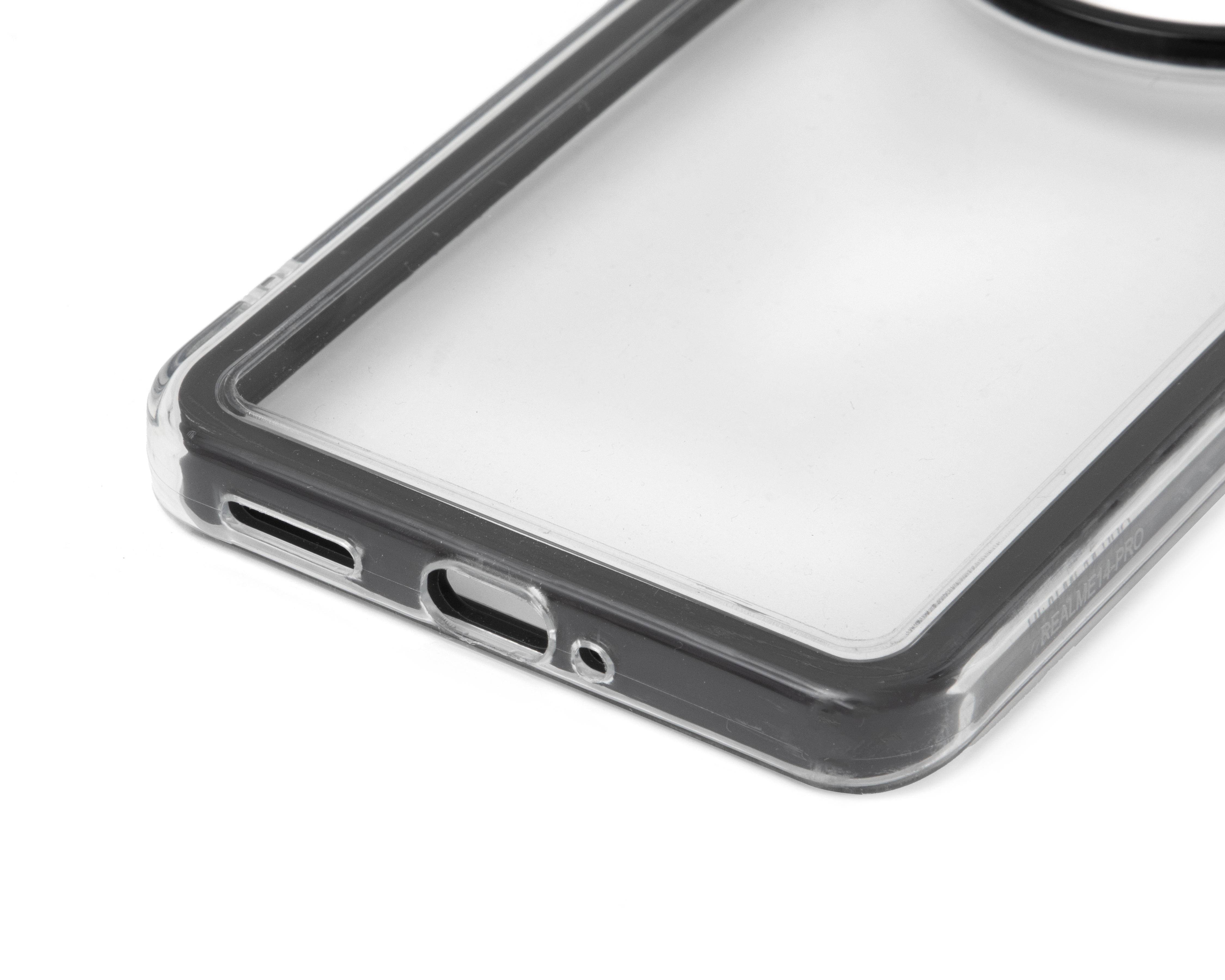 Foto 7 pulgar | Foto 6 | Funda Transparente Blob para Realme 14 Pro