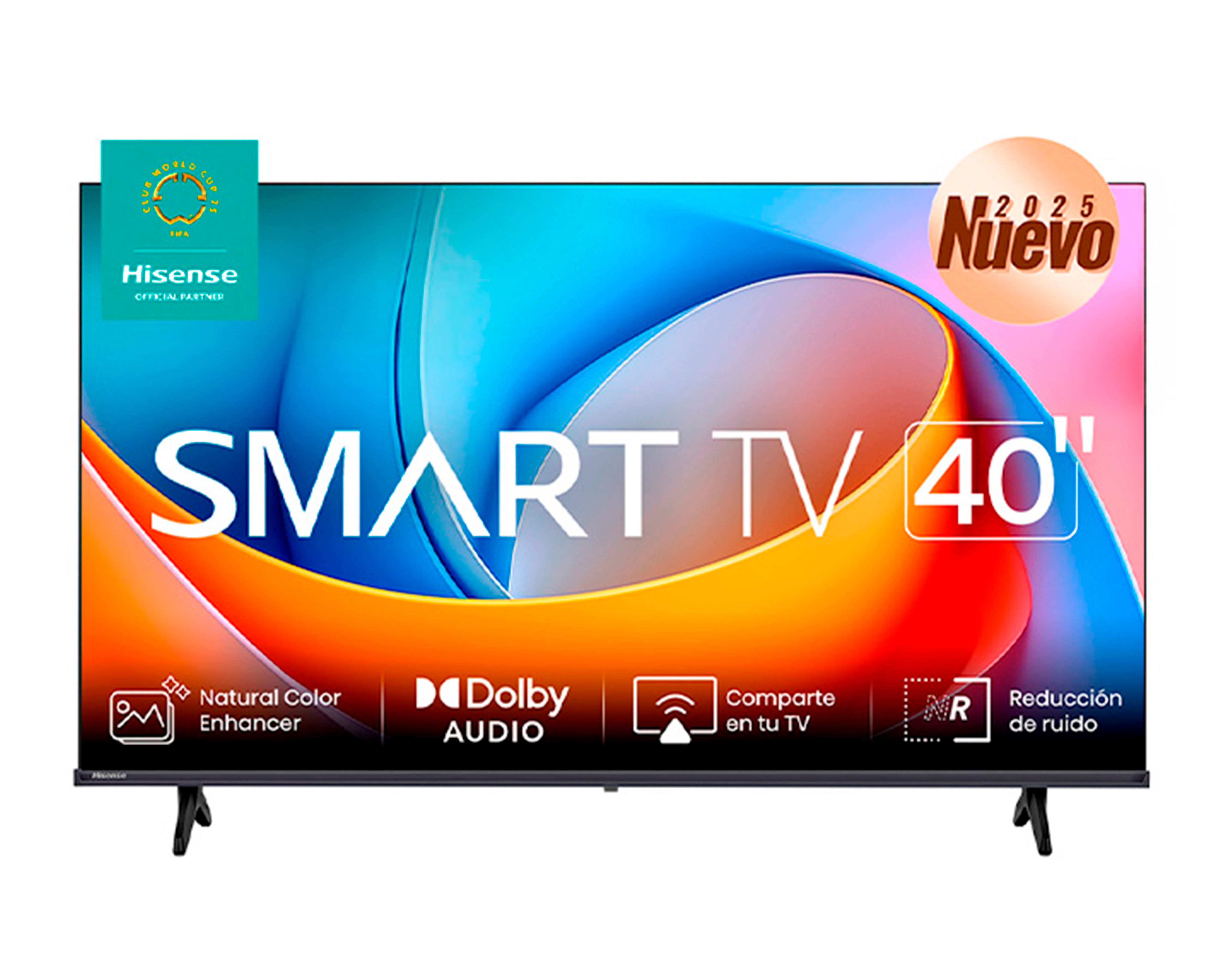 Pantalla Smart TV Hisense LED 40 Pulgadas Full HD 40A4NV