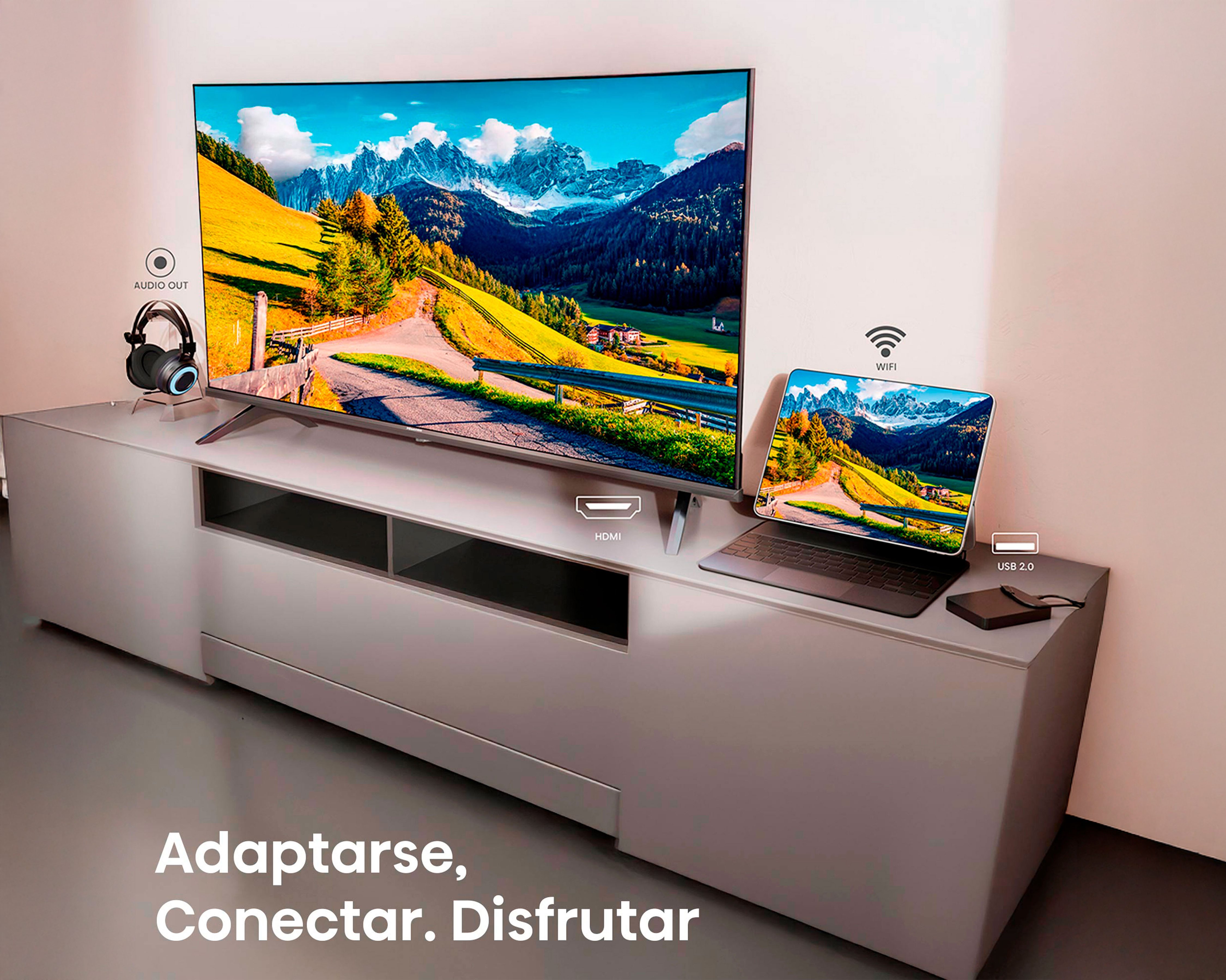 Foto 9 pulgar | Foto 8 | Pantalla Smart TV Hisense LED 40 Pulgadas Full HD 40A4NV