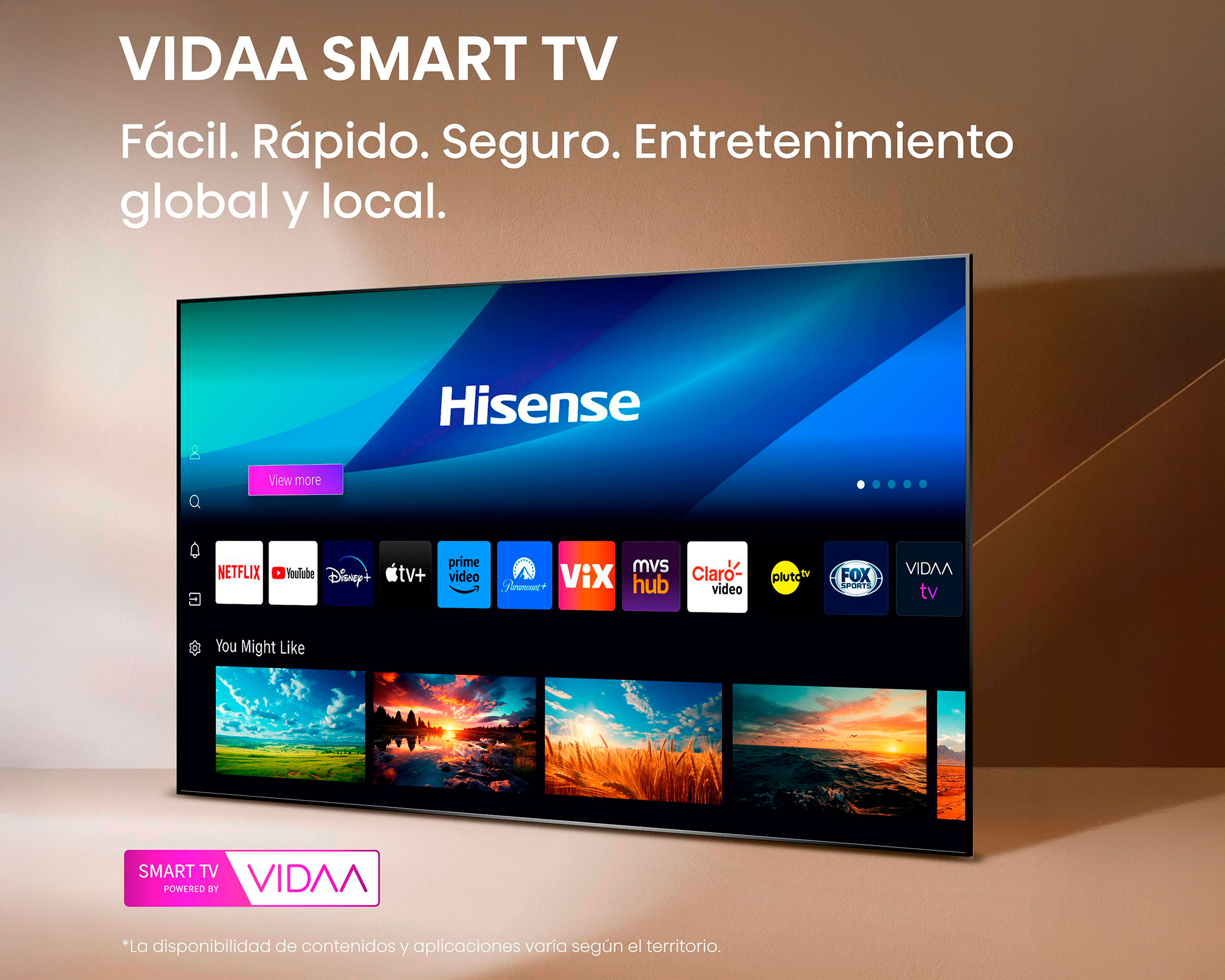 Foto 9 | Foto 9 | Pantalla Smart TV Hisense LED 40 Pulgadas Full HD 40A4NV