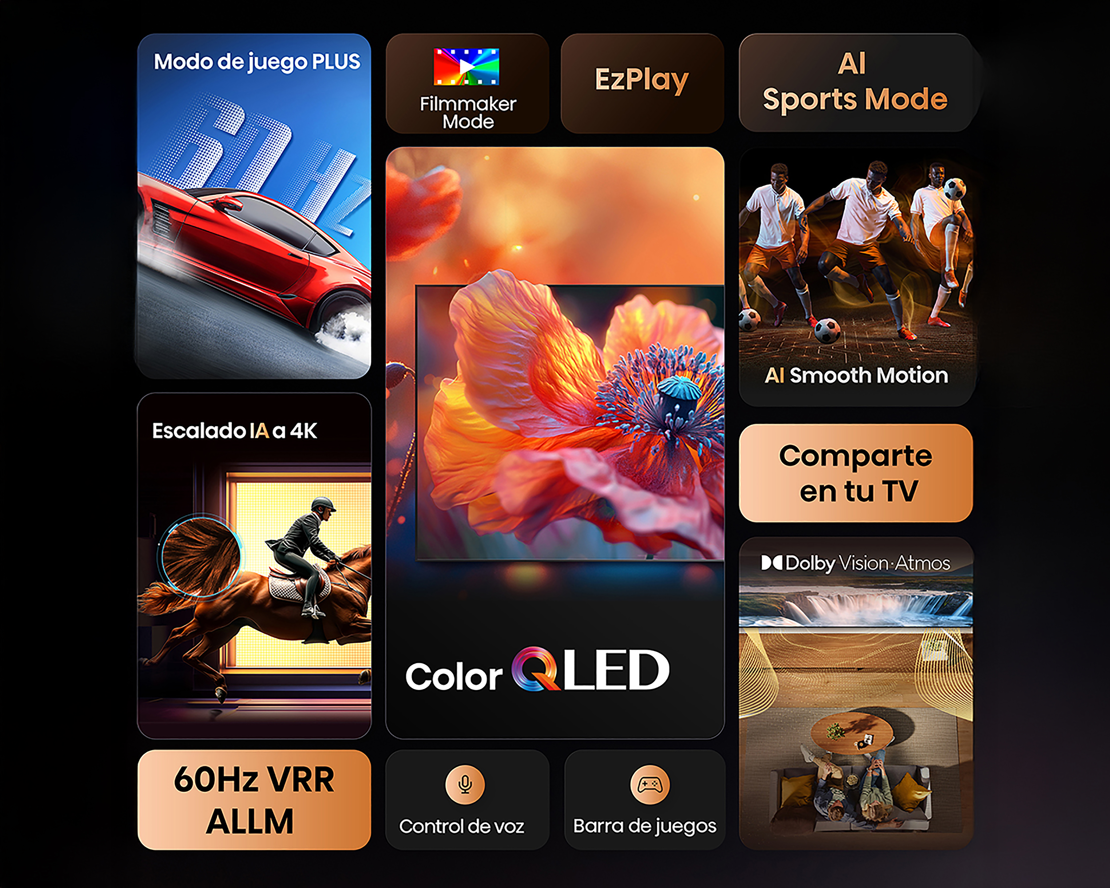 Foto 8 | Foto 8 | Pantalla Smart TV Hisense QLED 50 Pulgadas Ultra HD 4K 50QD6QV