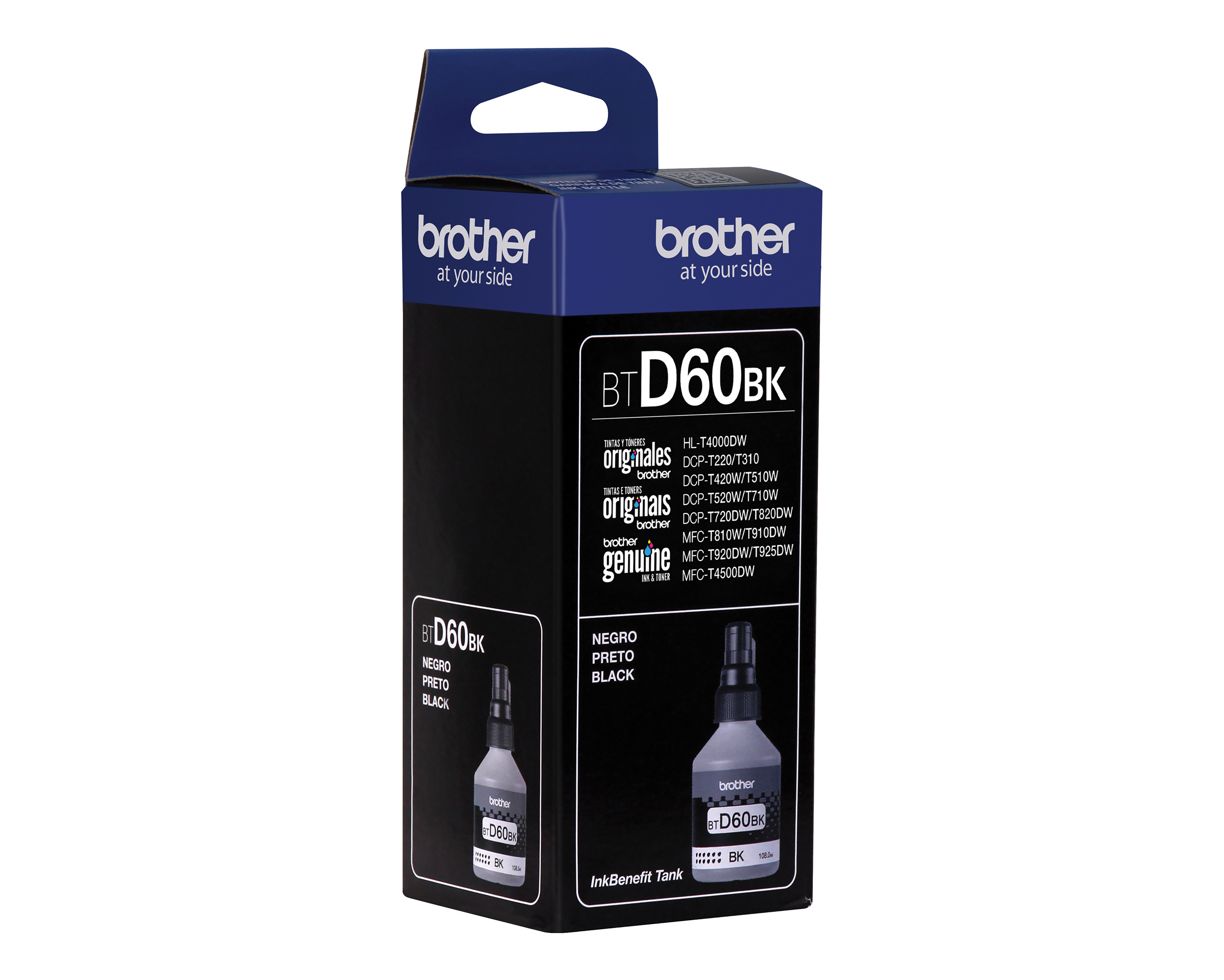 Foto 5 pulgar | Foto 4 | Botella de Tinta Brother BTD60BK Negro