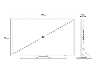 Foto 7 | Foto 7 | Pantalla LED Hisense 40 Pulgadas Full HD Smart TV 40H5D/E