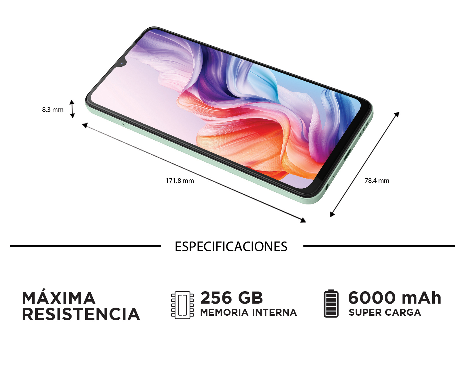 Foto 9 pulgar | Foto 8 | Telcel ZTE Blade V70 Max 256 GB Verde