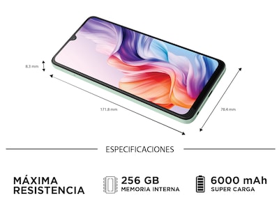 Foto 8 | Foto 8 | Telcel ZTE Blade V70 Max 256 GB Verde