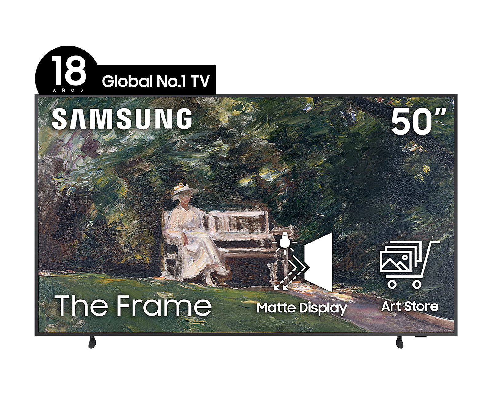 Pantalla Smart TV Samsung QLED 50 Pulgadas Ultra HD 4K F-QN50LS03BAFX