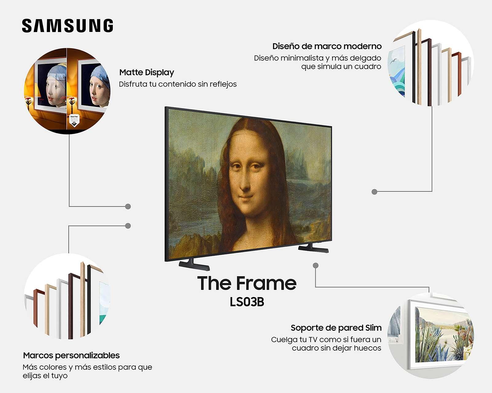 Foto 8 | Foto 8 | Pantalla Smart TV Samsung QLED 50 Pulgadas Ultra HD 4K F-QN50LS03BAFX