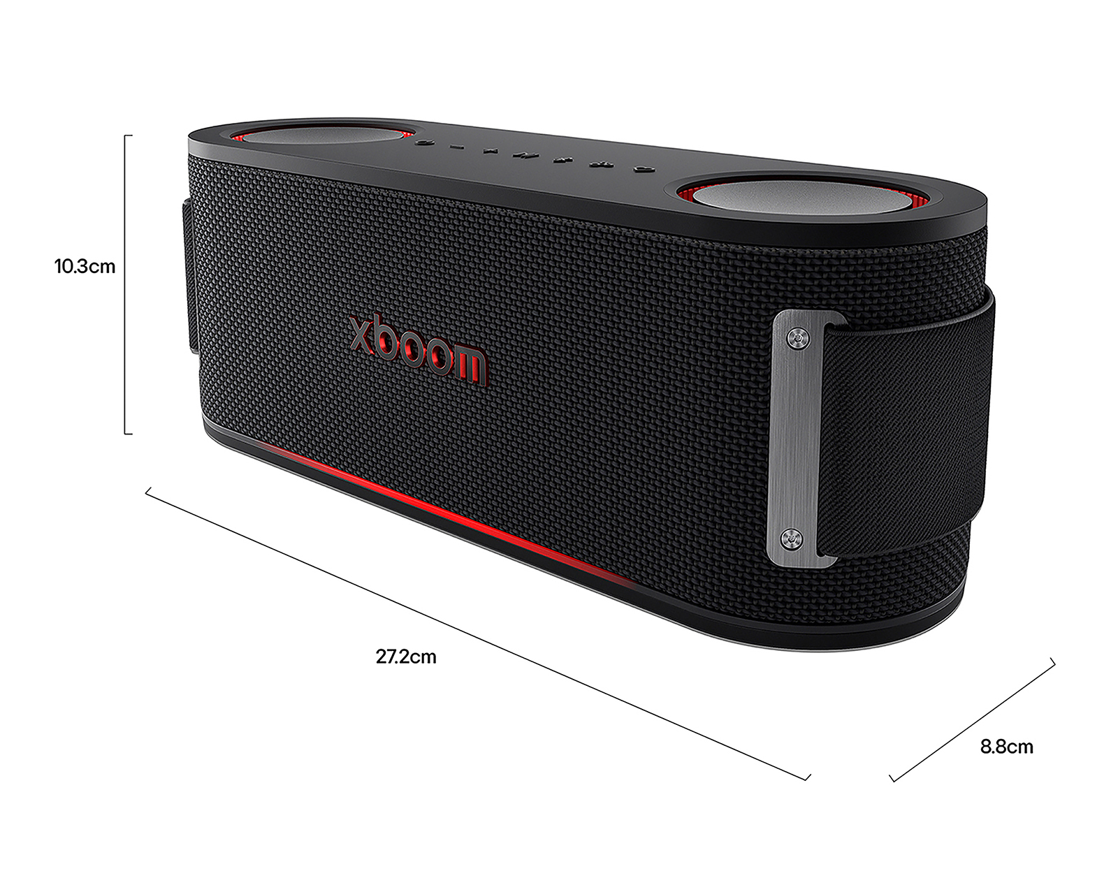 Foto 3 pulgar | Foto 10 | Bocina Bluetooth LG xboom Bounce Al by will.i.am 40 W Resistente al Agua