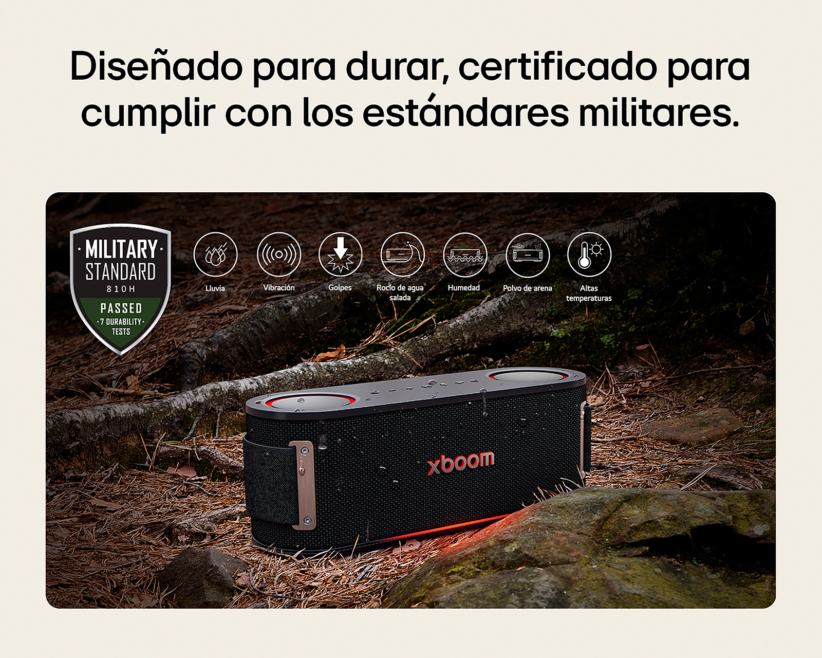 Foto 8 pulgar | Foto 6 | Bocina Bluetooth LG xboom Bounce Al by will.i.am 40 W Resistente al Agua
