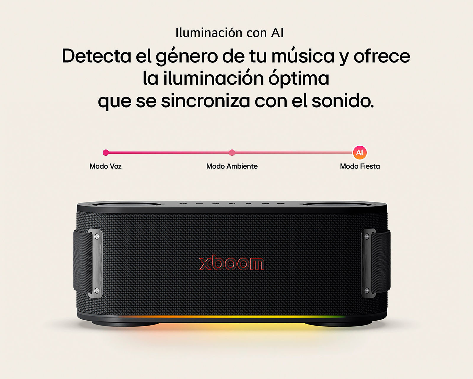 Foto 9 pulgar | Foto 7 | Bocina Bluetooth LG xboom Bounce Al by will.i.am 40 W Resistente al Agua