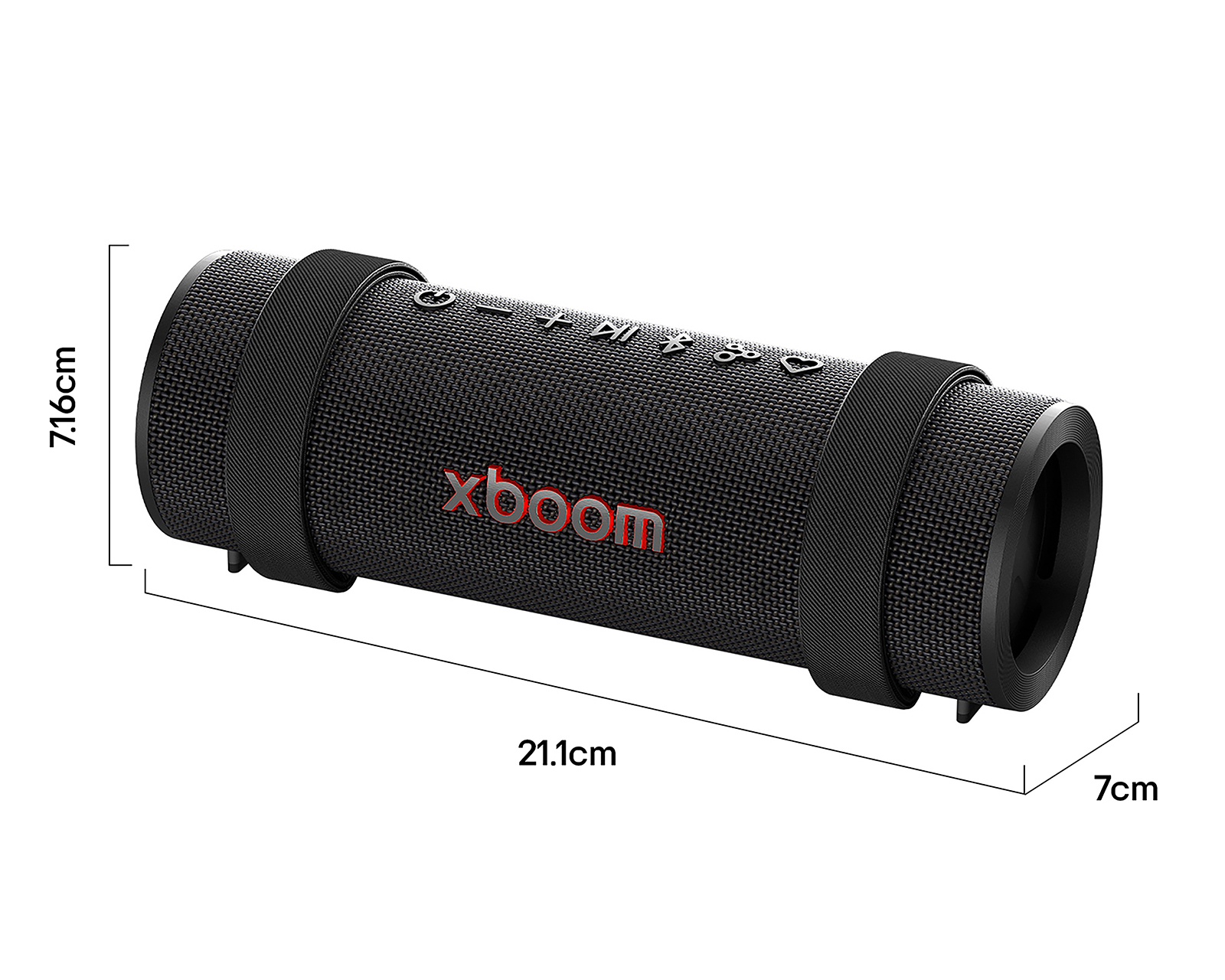 Foto 2 | Foto 10 | Bocina Bluetooth LG xboom Grab Al by will.i.am 30 W Resistente al Agua