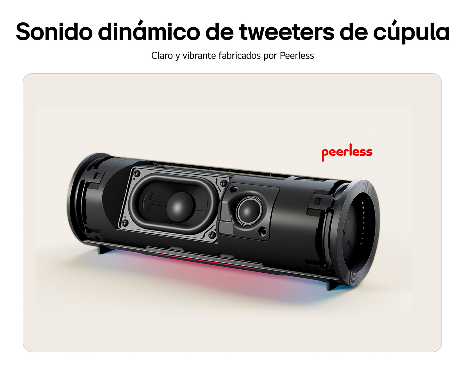 Foto 8 | Foto 7 | Bocina Bluetooth LG xboom Grab Al by will.i.am 30 W Resistente al Agua
