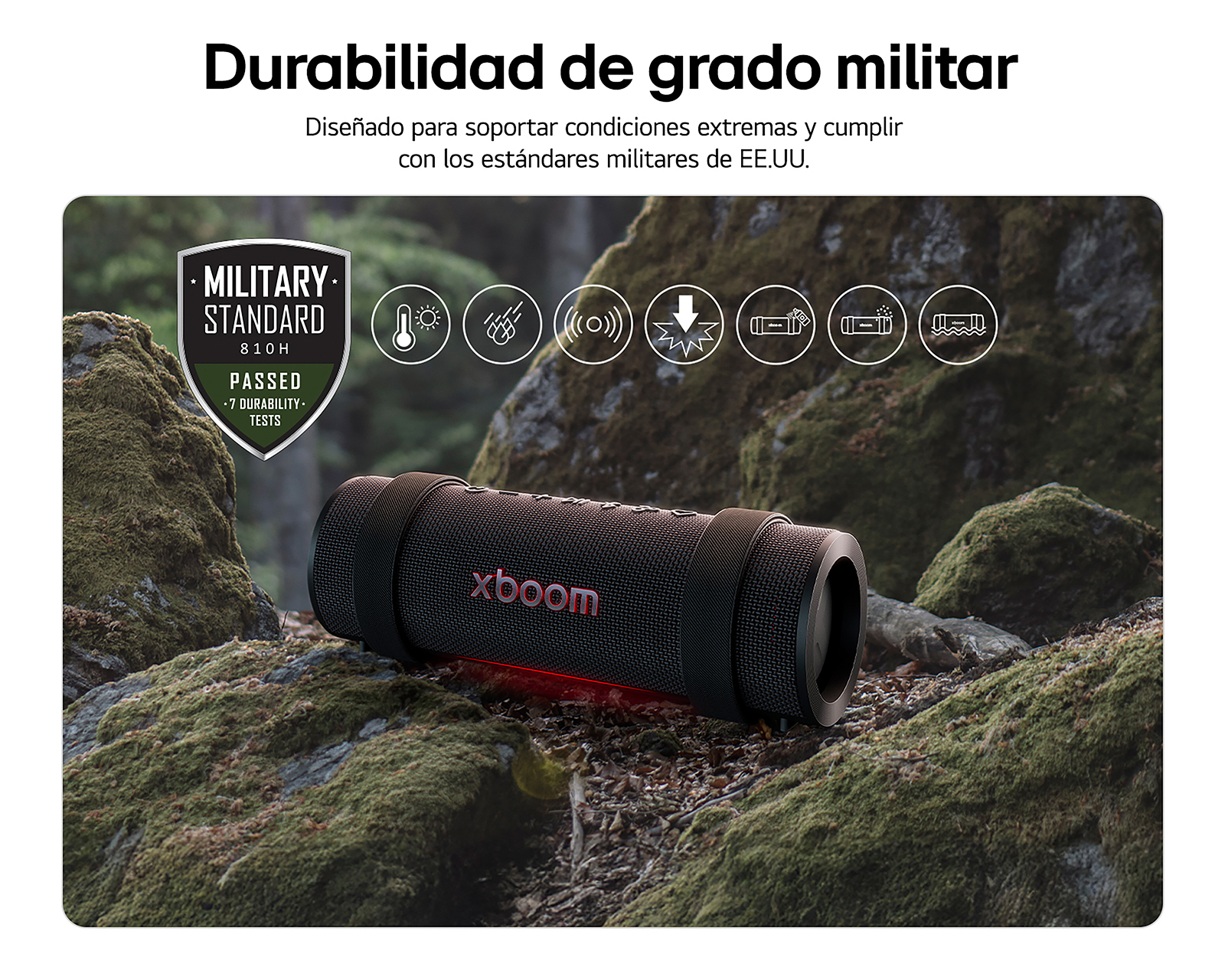 Foto 9 | Foto 8 | Bocina Bluetooth LG xboom Grab Al by will.i.am 30 W Resistente al Agua
